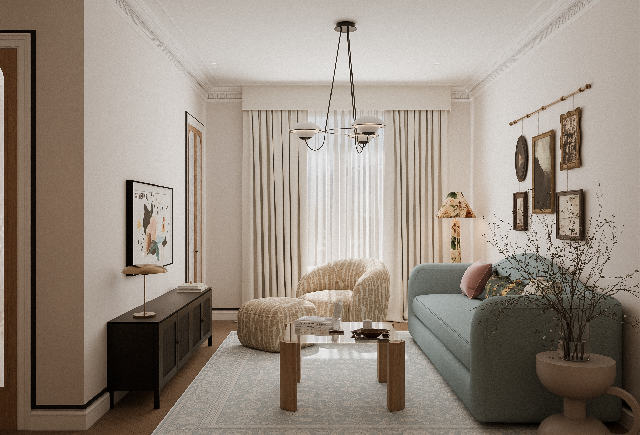ESTET 120 m². Nesso Interiors