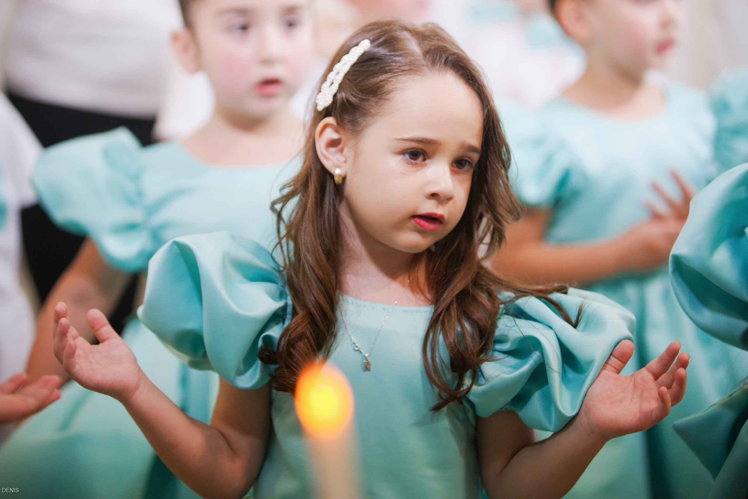 В детском саду. Портретный фотограф Денис Милютин