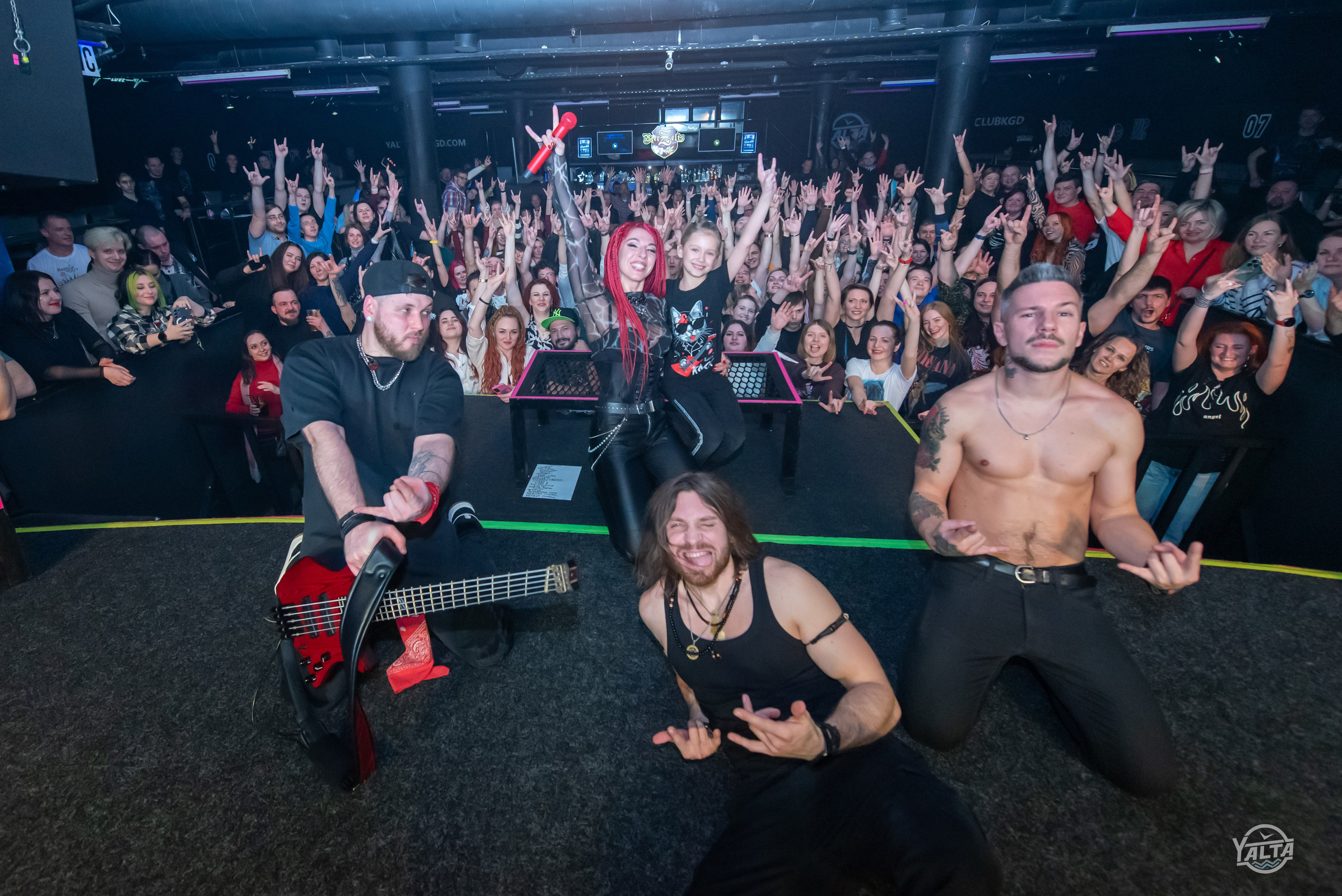 Группа «Lascala». Клуб «Ялта». Фотограф в Калининграде Роман Большаков