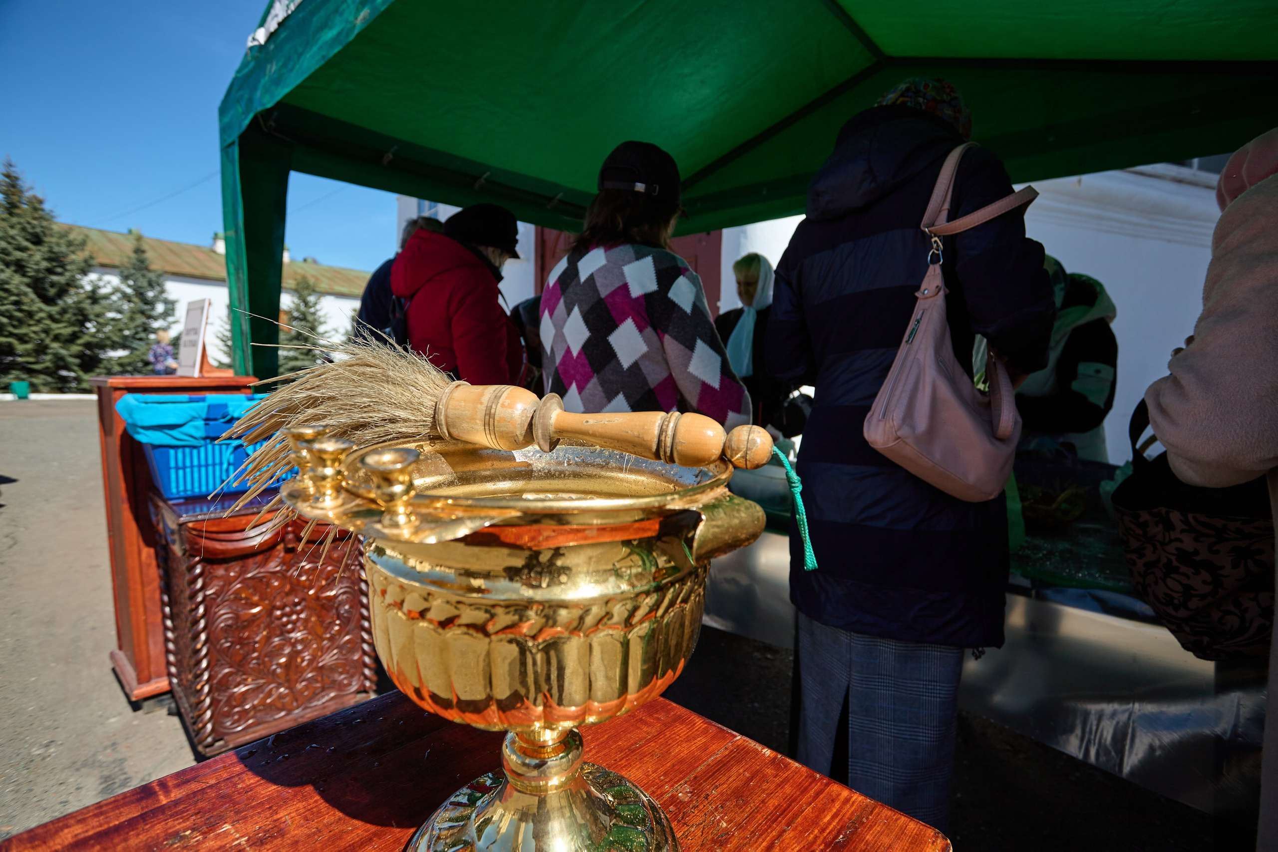 Освящение куличей. Фотограф Илья Прохоров в Кирове