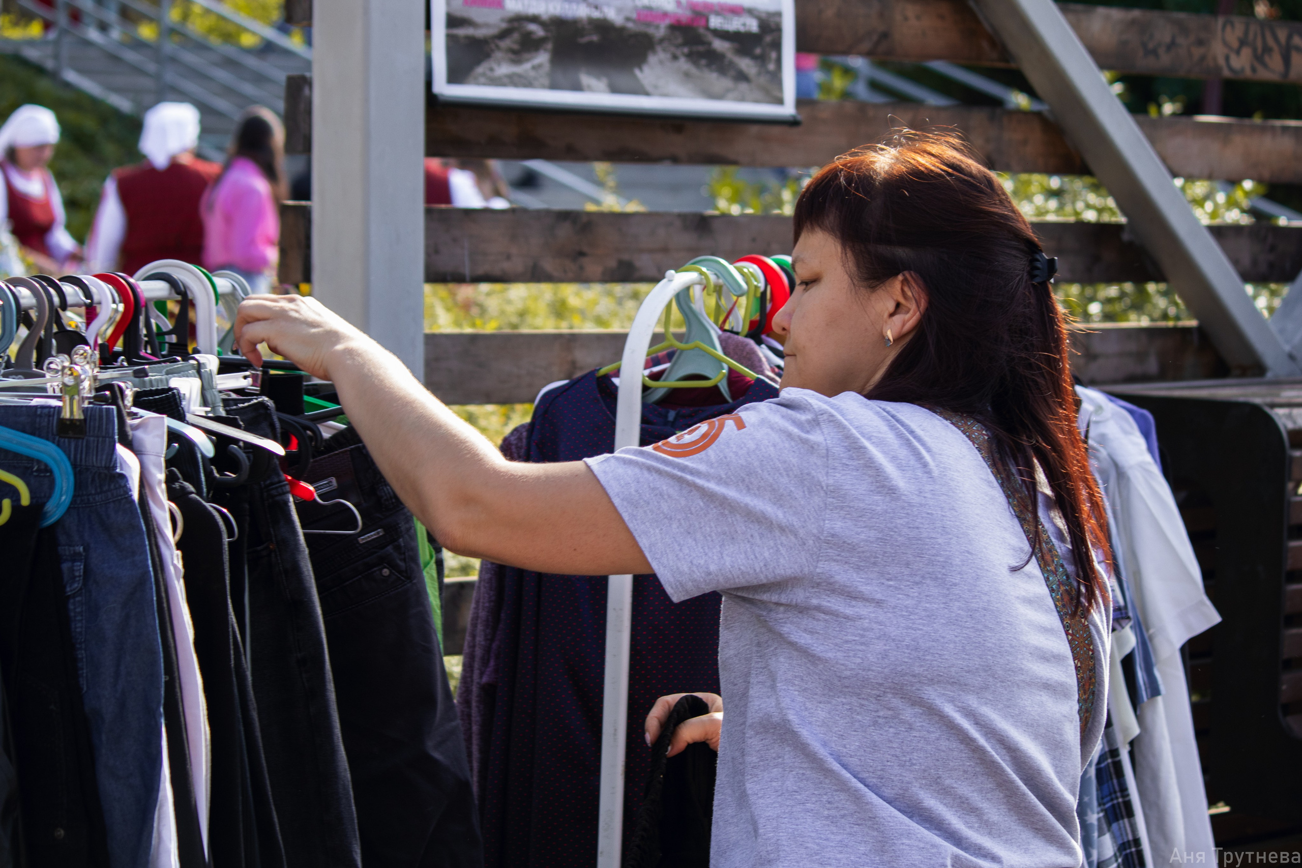 На фестивале КультТорг. Фотограф и видеограф в Бугульме Аня Трутнева