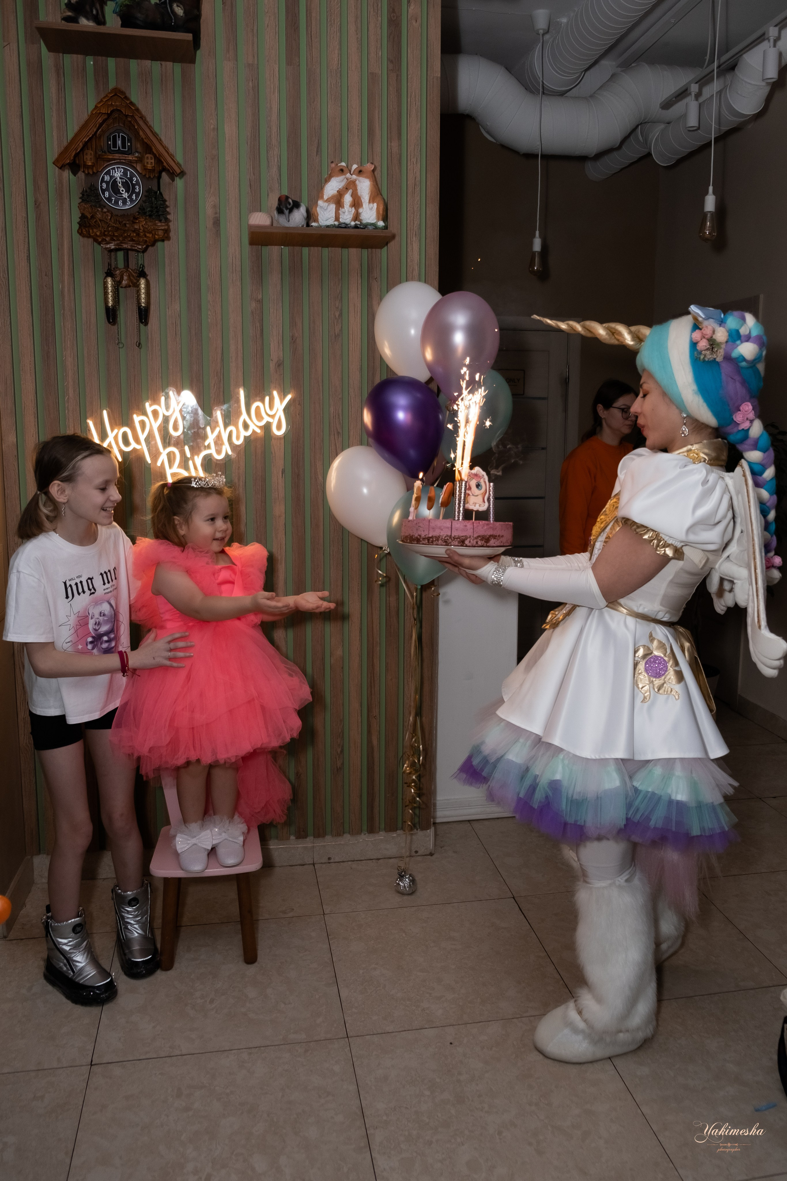 День рождение ребенка. Семейный и женский фотограф в Санкт-Петербурге