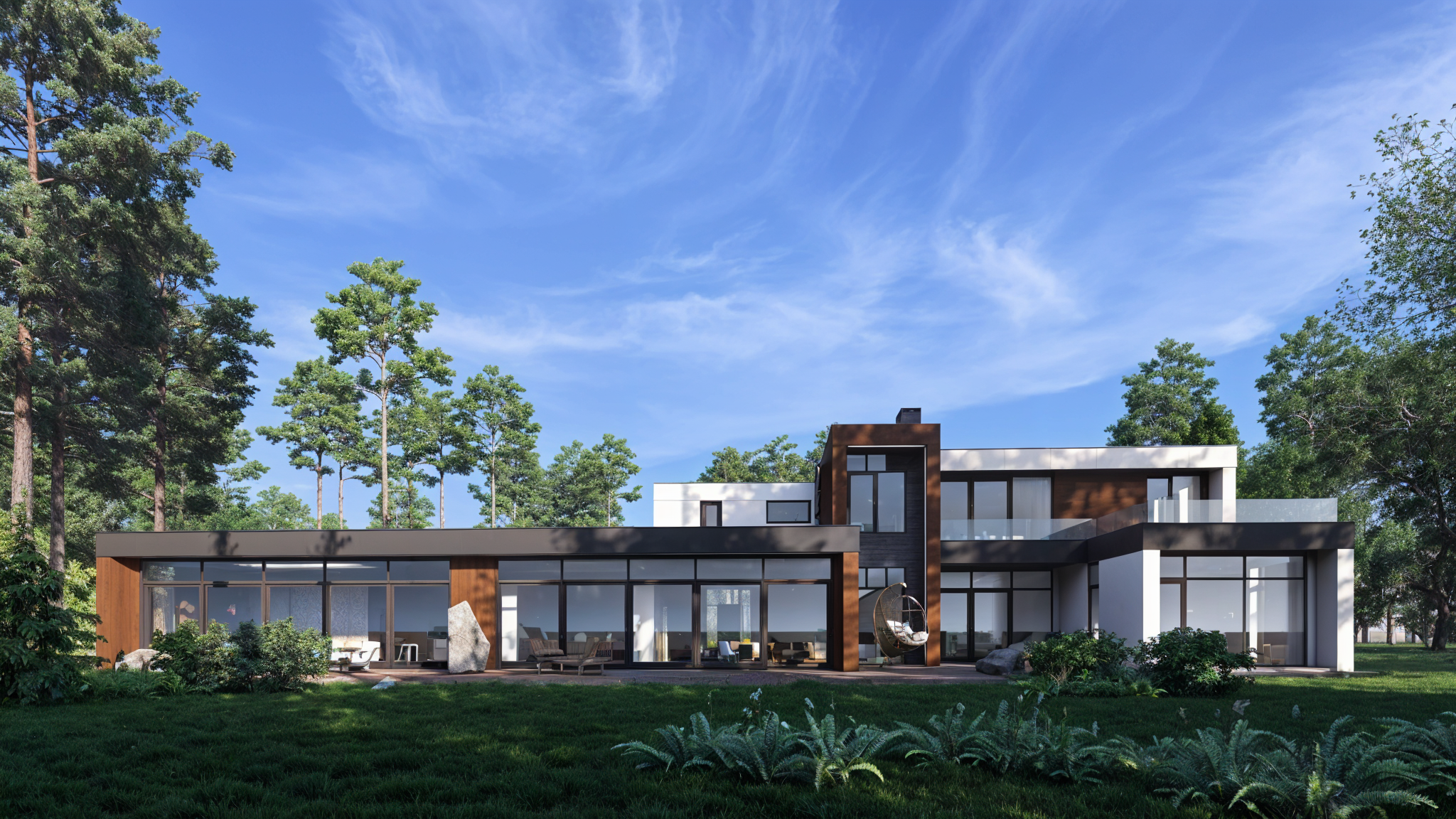 Проект «Villa Yoso». Архитектурное проектирование