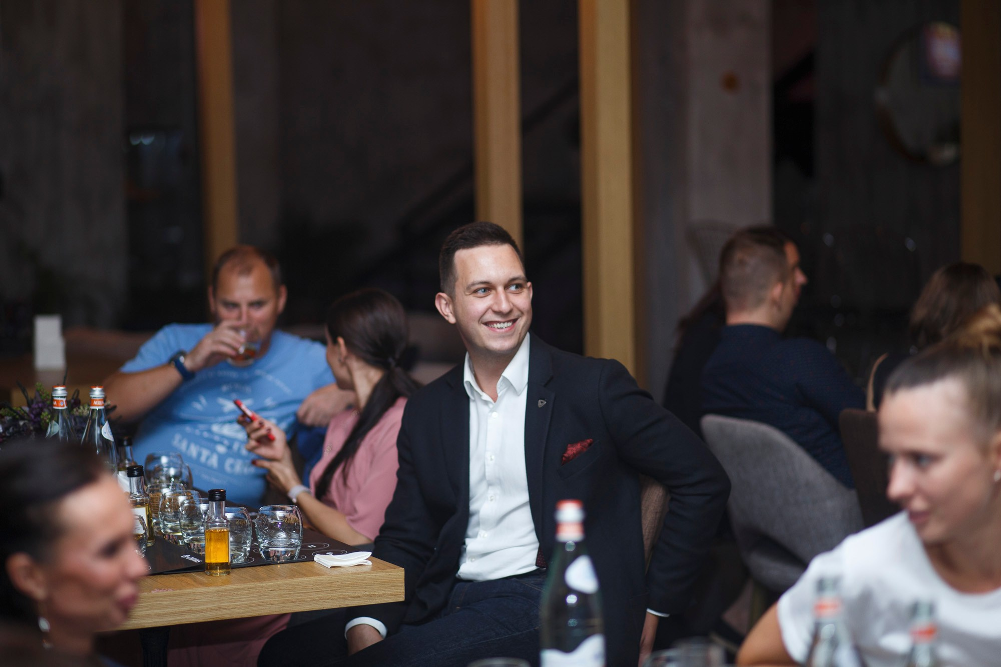 Dinner Chivas. Reportage and staged photographer Natalia Sannikova