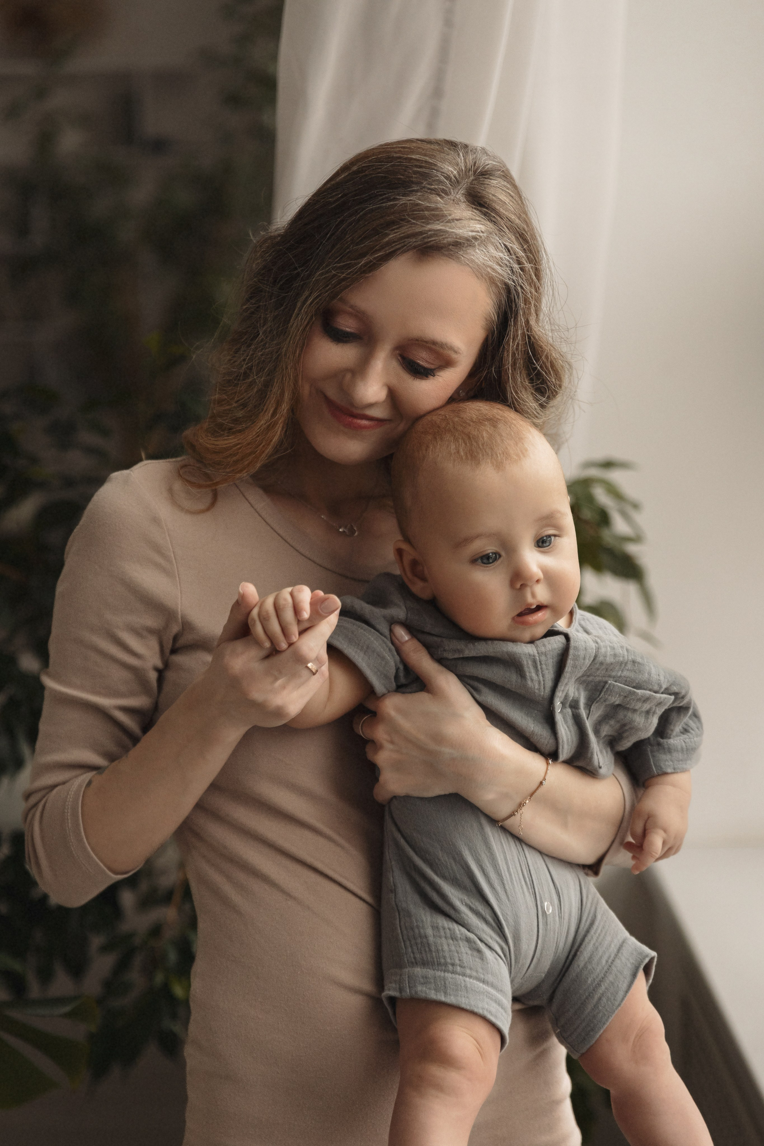 Семейная фотосессия дома. Семейный фотограф в Москве Трубинова Екатерина