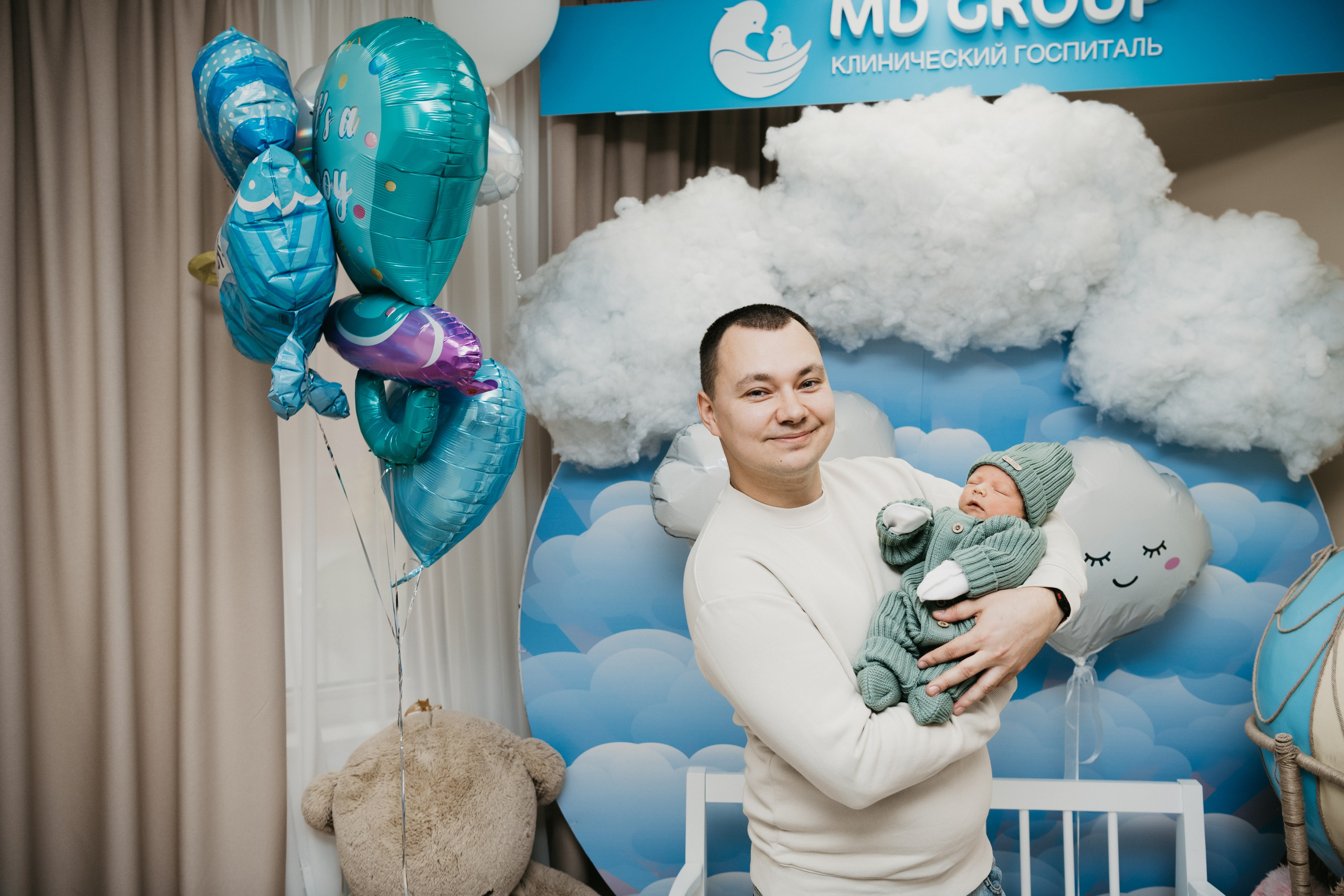 Выписка Степана на Севастопольском. Фотограф на выписку из роддома в Москве и МО