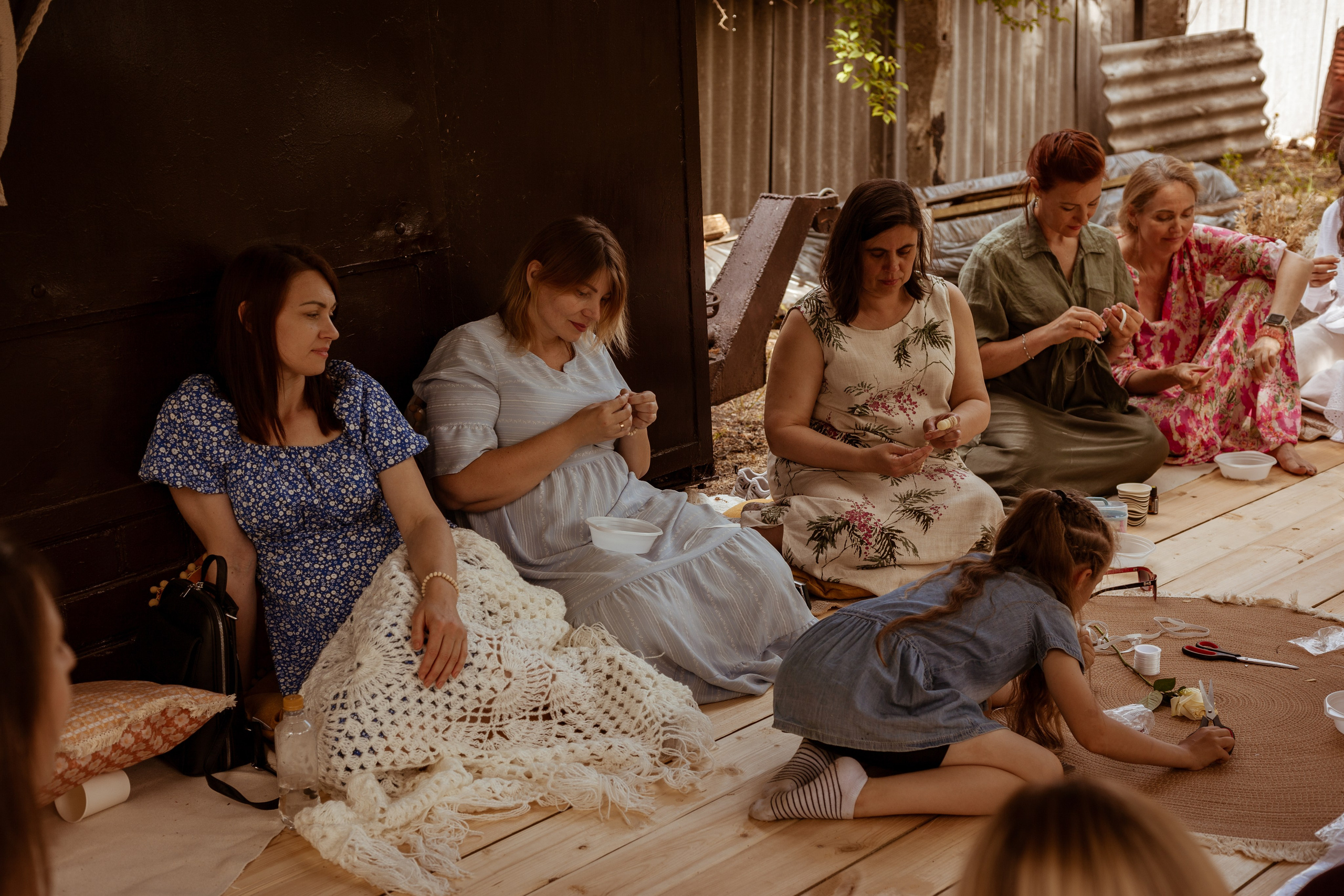 Уютный женский круг. Фотограф Старый Оскол Мавлыга Мария