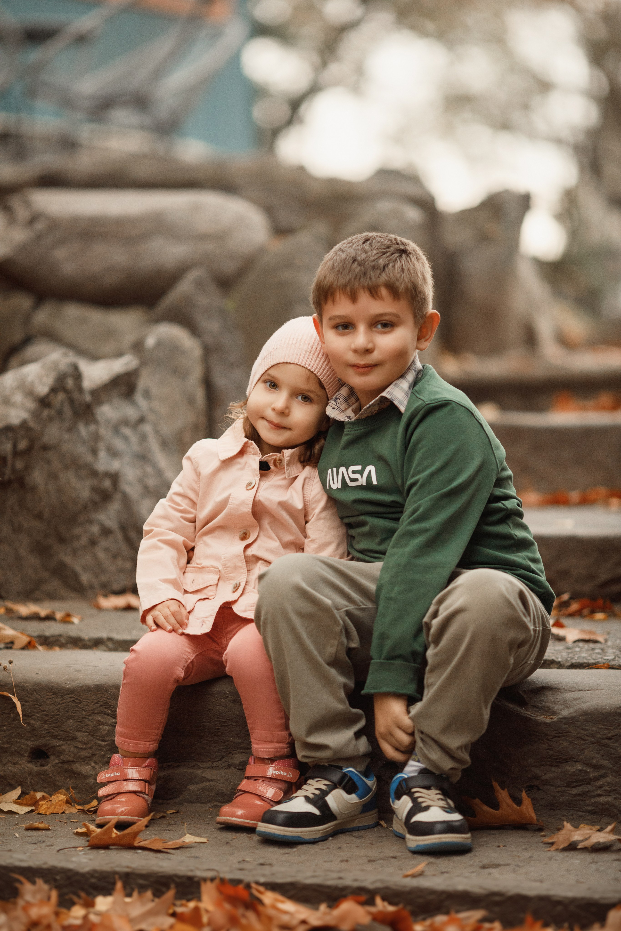 Детская фотосессия в парке им. Коста Хетагурова. Фотограф во Владикавказе Юрий Геворгизов
