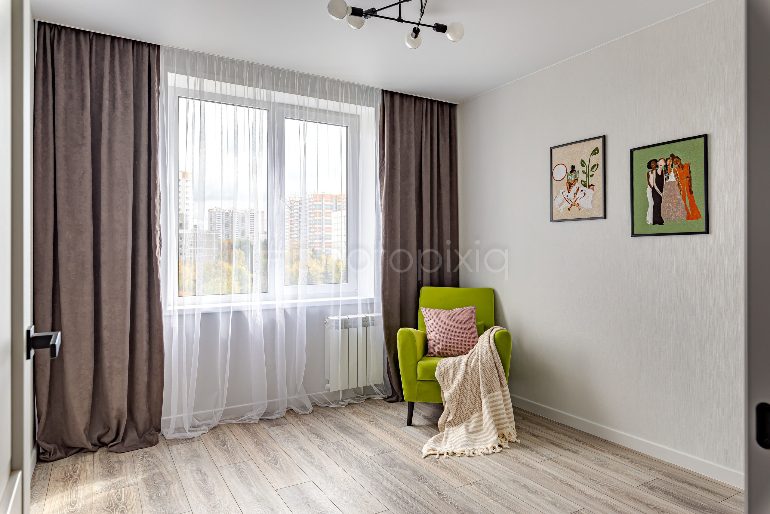 Интерьерная съёмка двухкомнатной квартиры на Волгина. Интерьерная съёмка и виртуальные туры — Интерьерный фотограф Кузнецов Сергей (photopixiq)