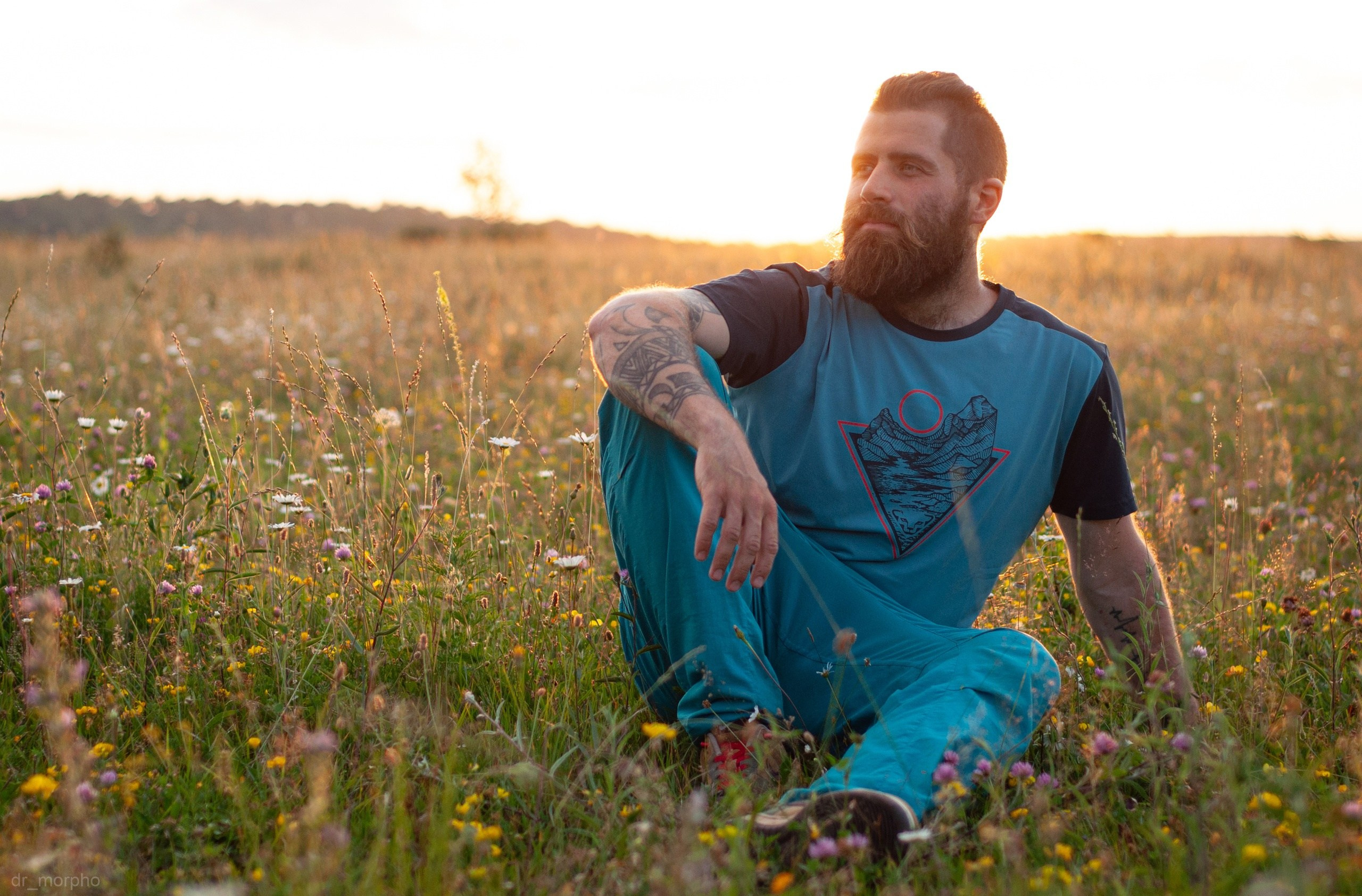 Фото человека в Архызе