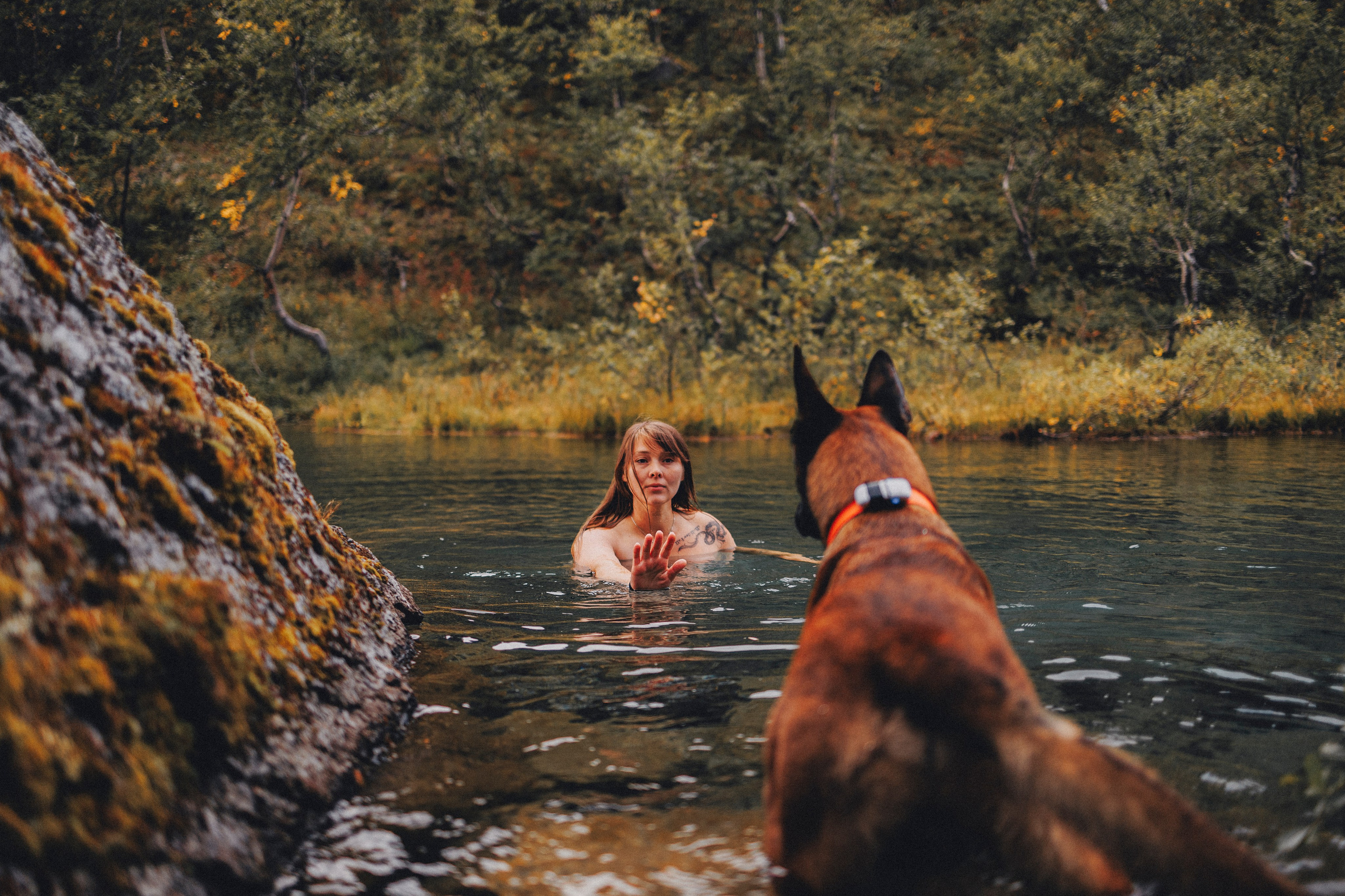 Горное озеро. Фотограф-анималист Анна Маринич