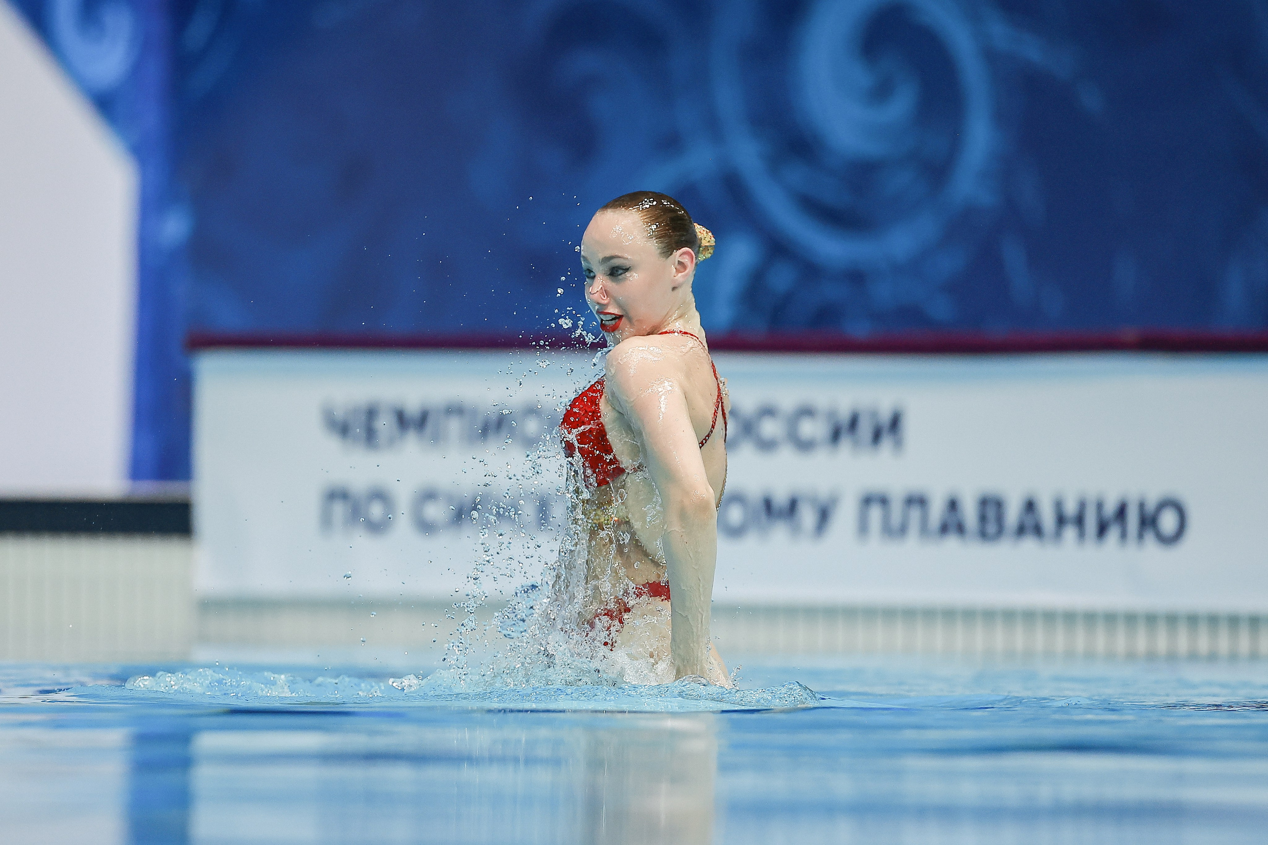 Чемпионат России по синхронному плаванию. Спортивный репортажный фотограф Казань Нафис Сиразетдинов