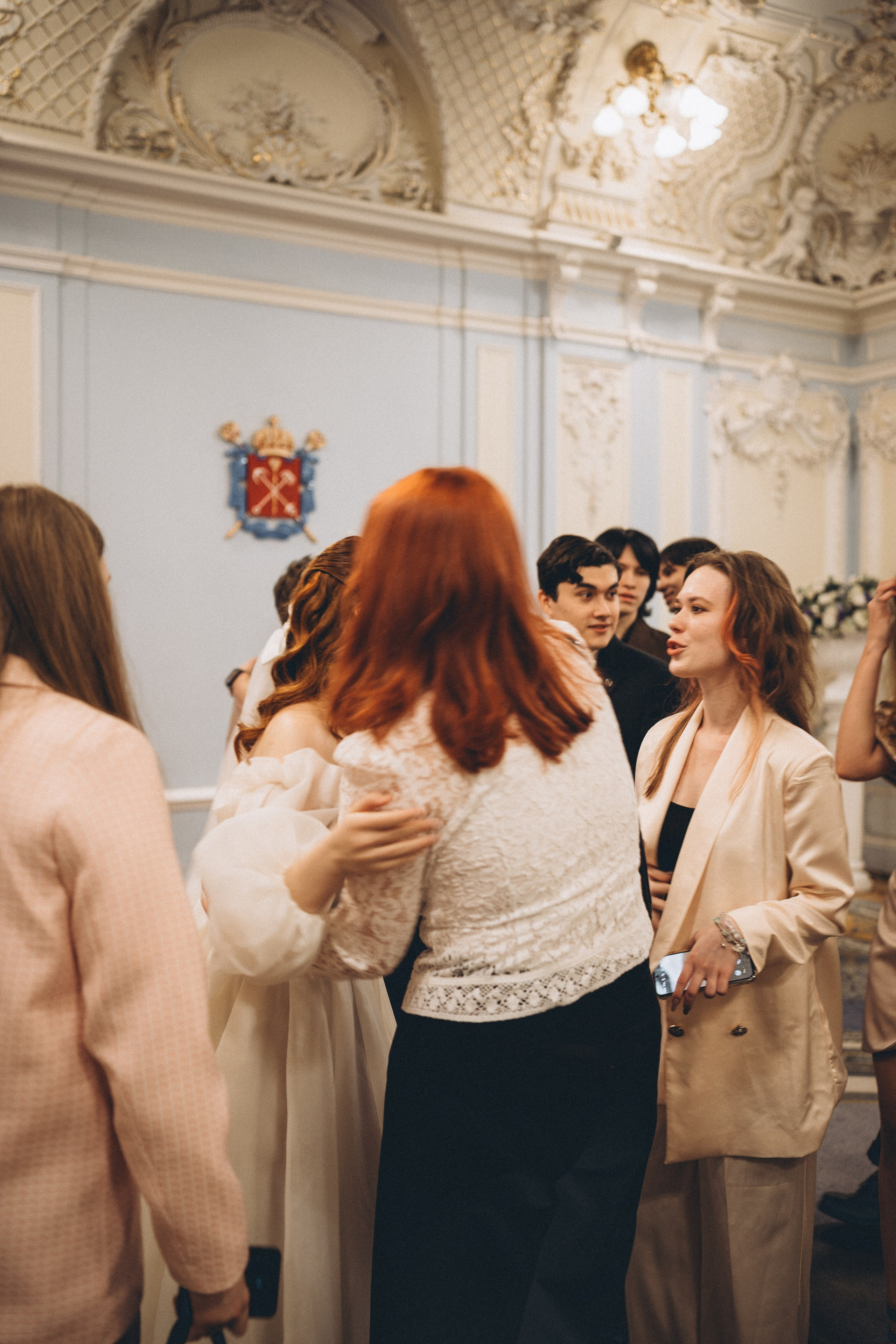 СВАДЕБНАЯ СЬЕМКА ВО ВТОРОМ ДВОРЦЕ С ГОСТЯМИ И ПРОГУЛКА В ТАВРИЧЕСКОМ САДУ. Профессиональный фотограф, Санкт-Петербург — Виктория Богомолова