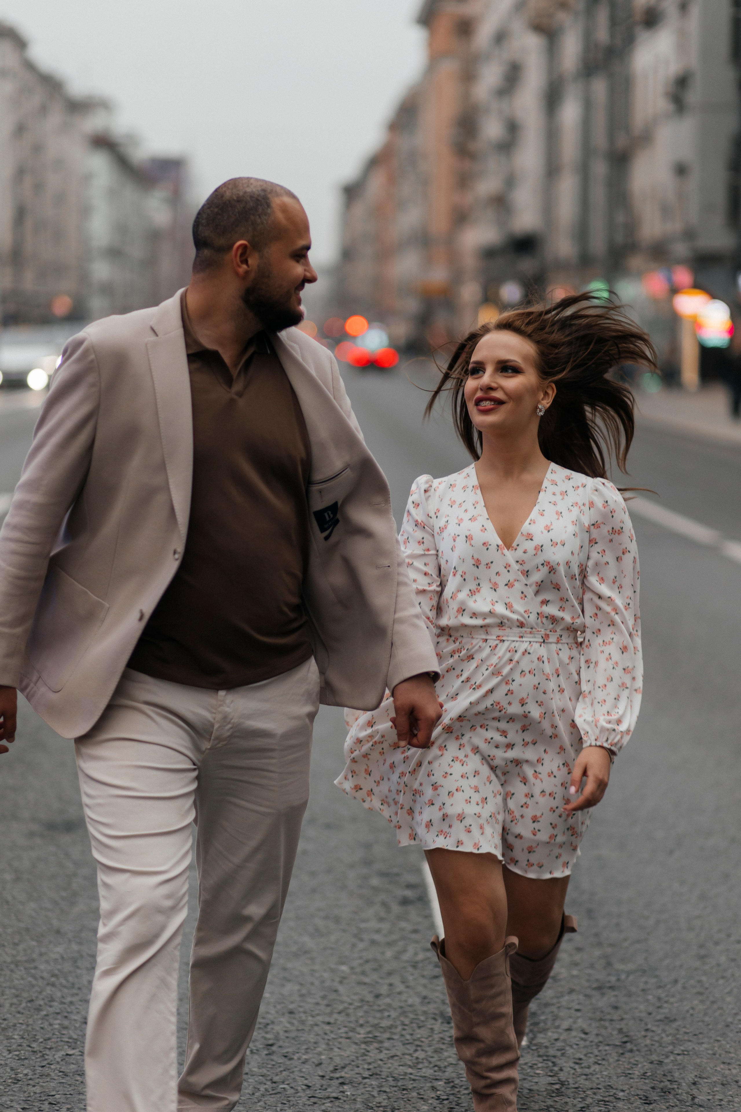 Анастасия и Мостафа (библиотека + прогулка). Фотограф в Москве Екатерина Потапова