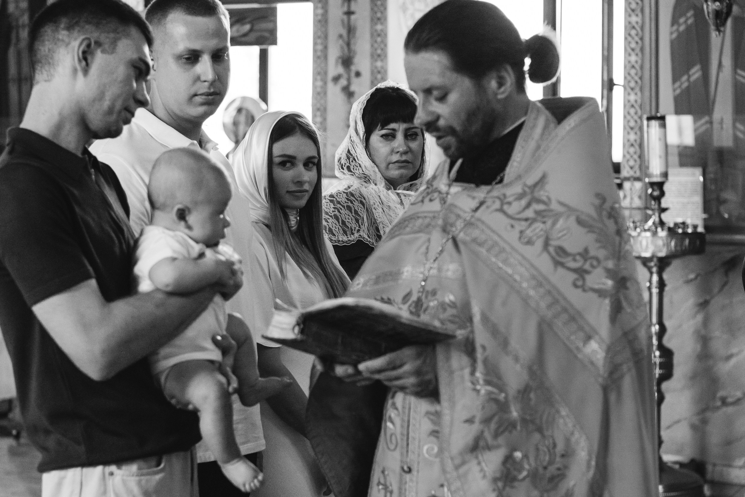 Крещение Мирона. Семейный фотограф в Волгодонске Краченцева Анна