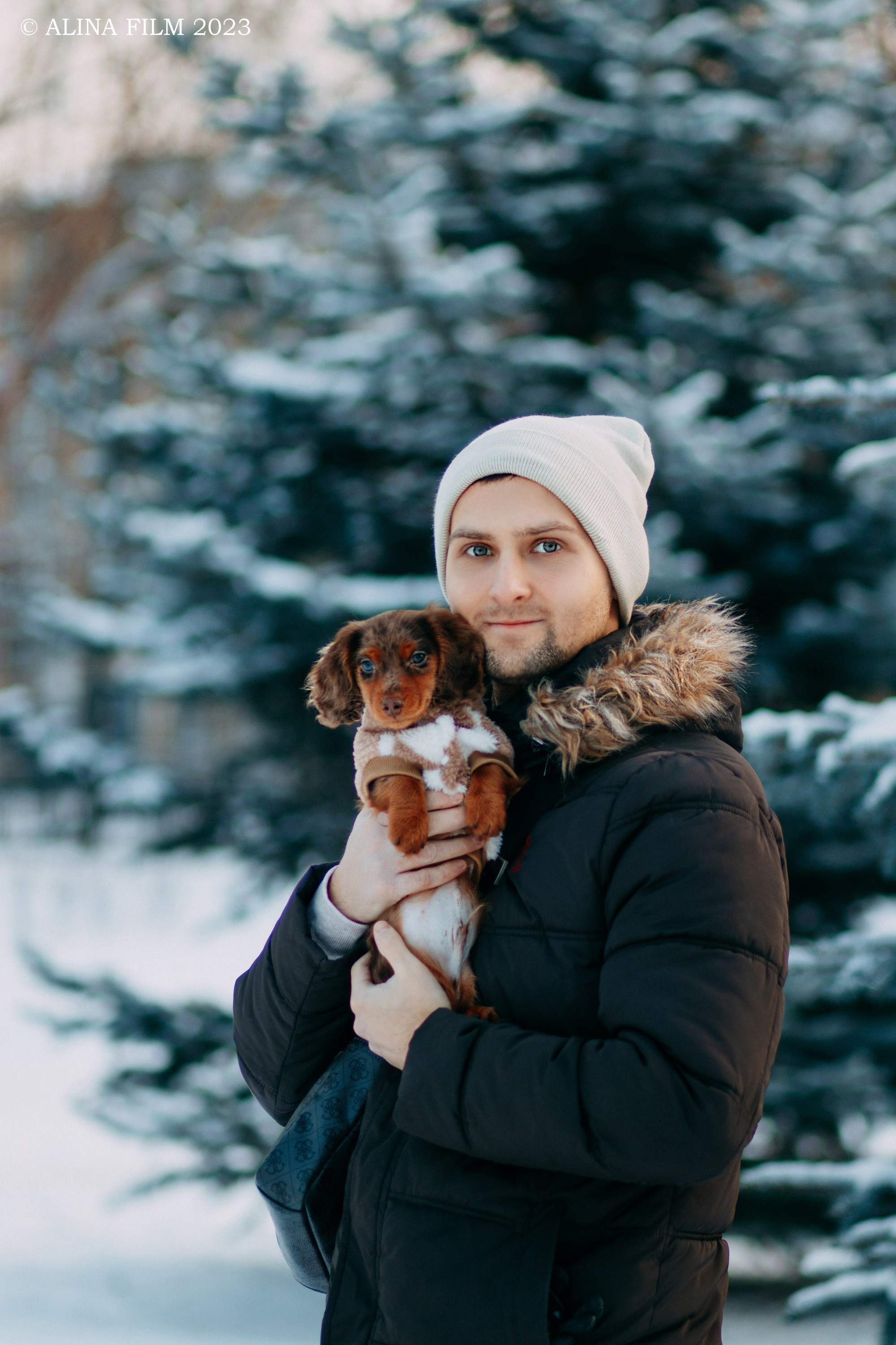 Зимняя прогулка. Фотограф в Санкт-Петербурге Alina Film