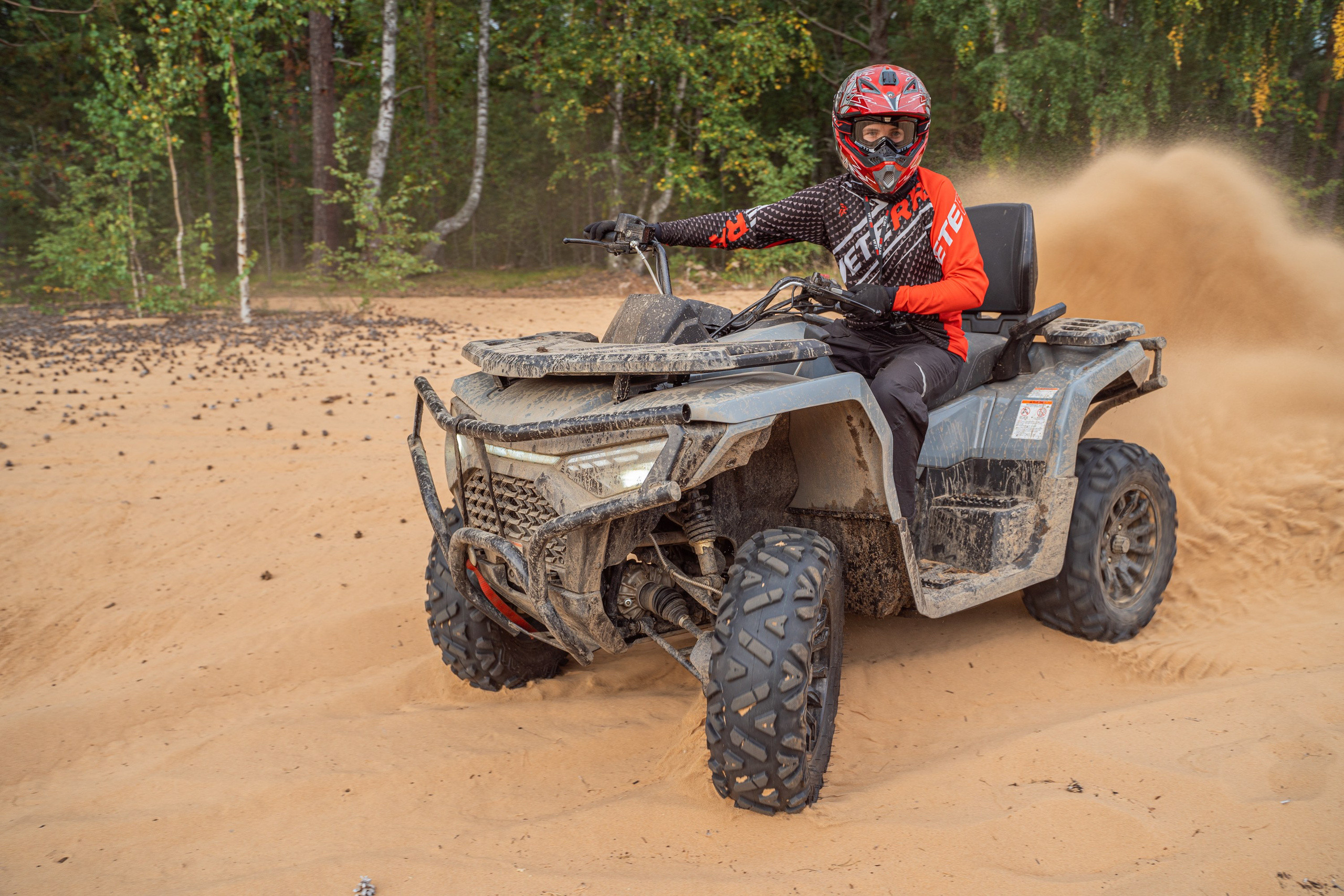 Квадровыезд —спортивный репортаж в Ленинградской области. Свадебный, семейный, портретный, репортажный фотограф в Санкт-Петербурге