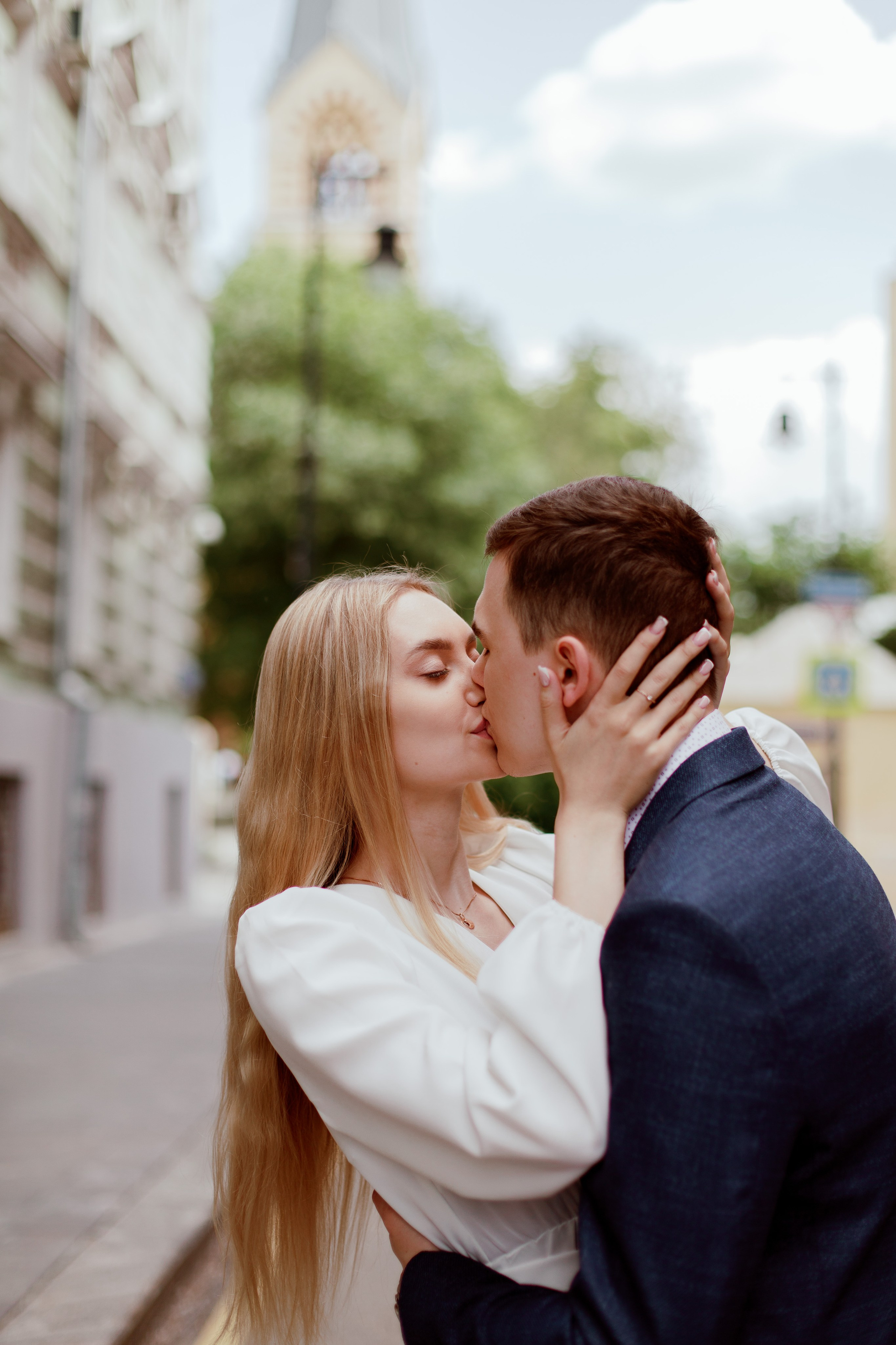 Свадебная прогулка в Москве по улочкам Китай-Города, фотограф на Свадьбу