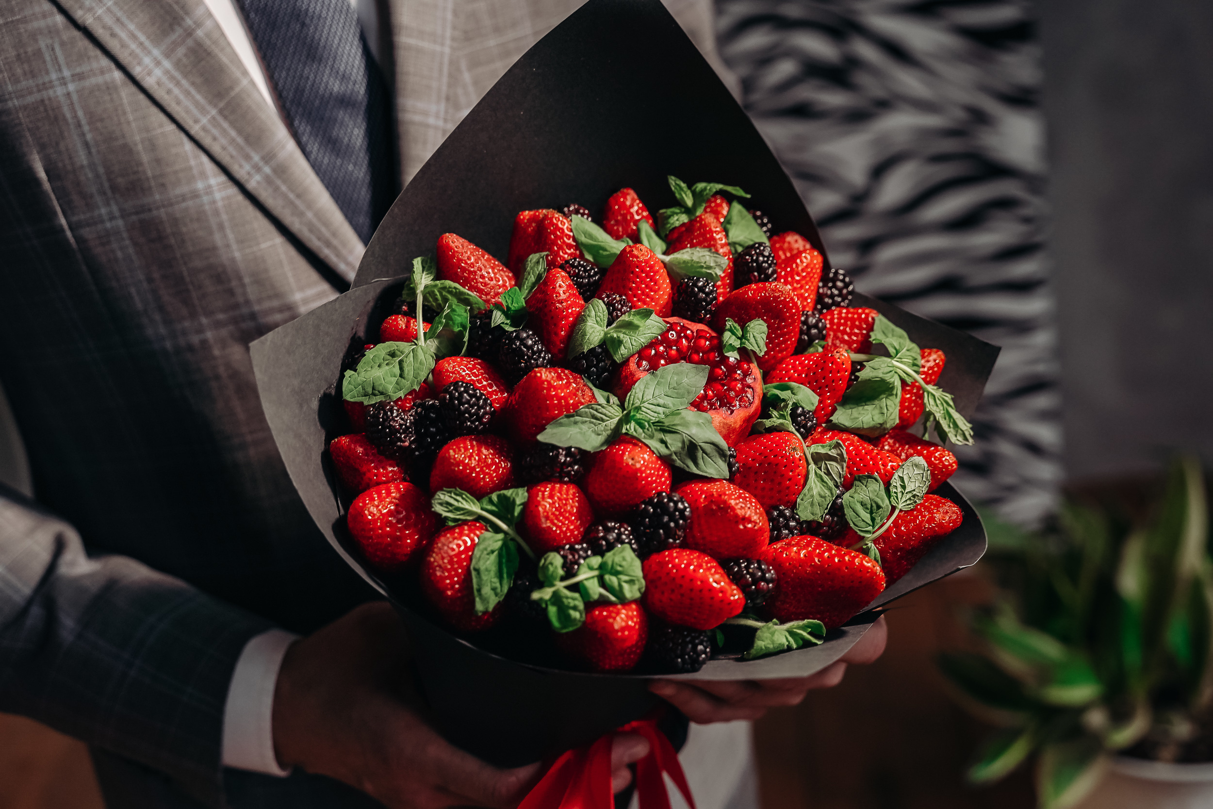 Съедобные букеты