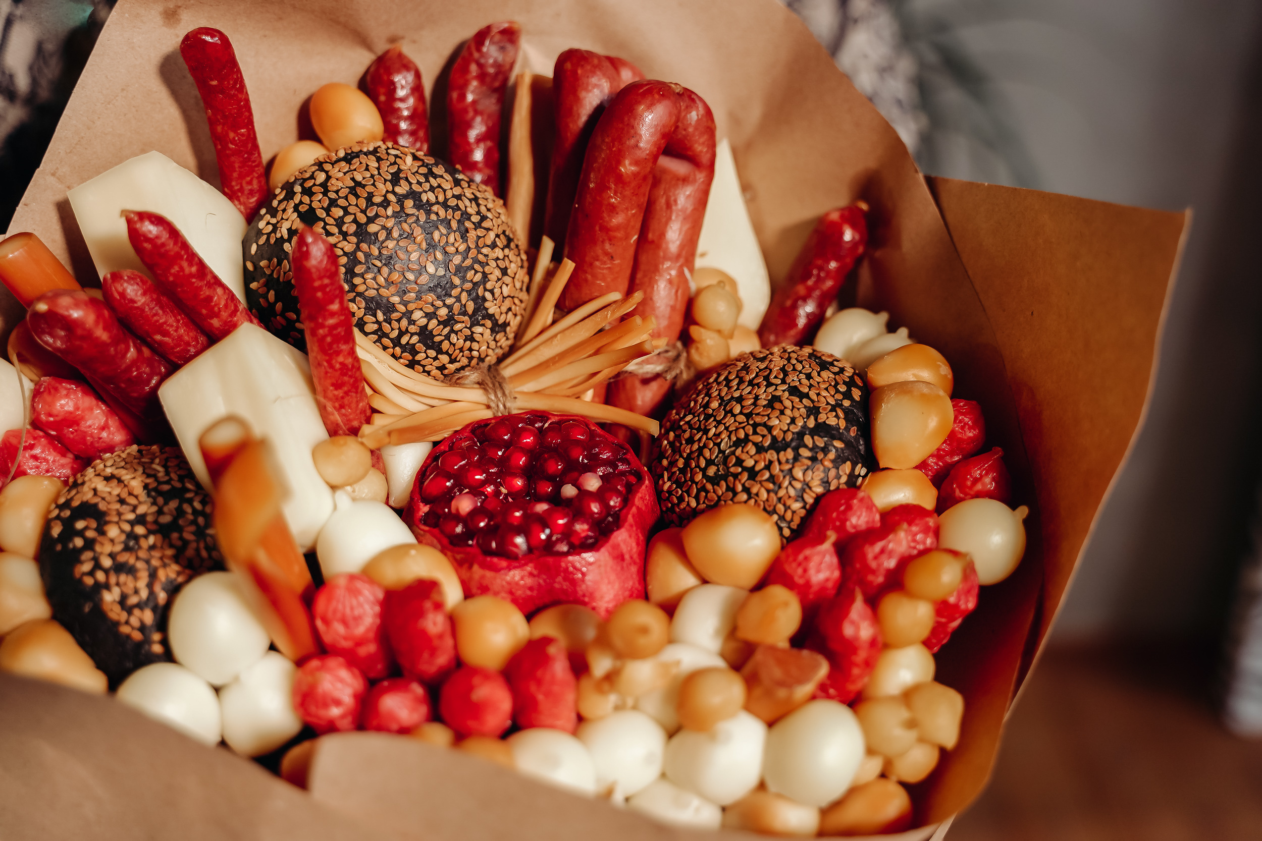 Съедобные букеты