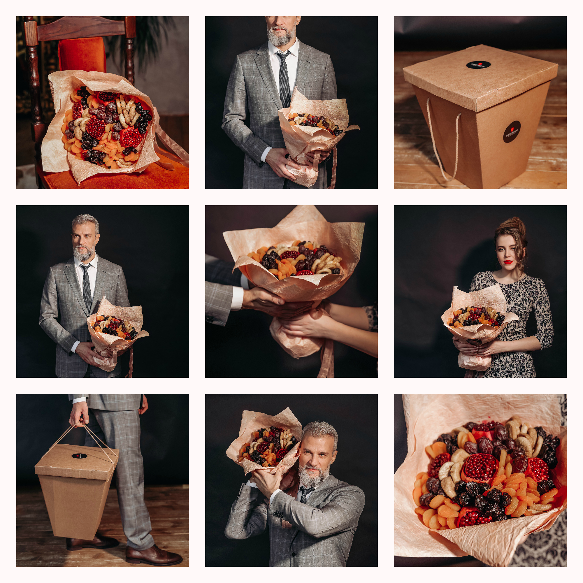 Съедобные букеты