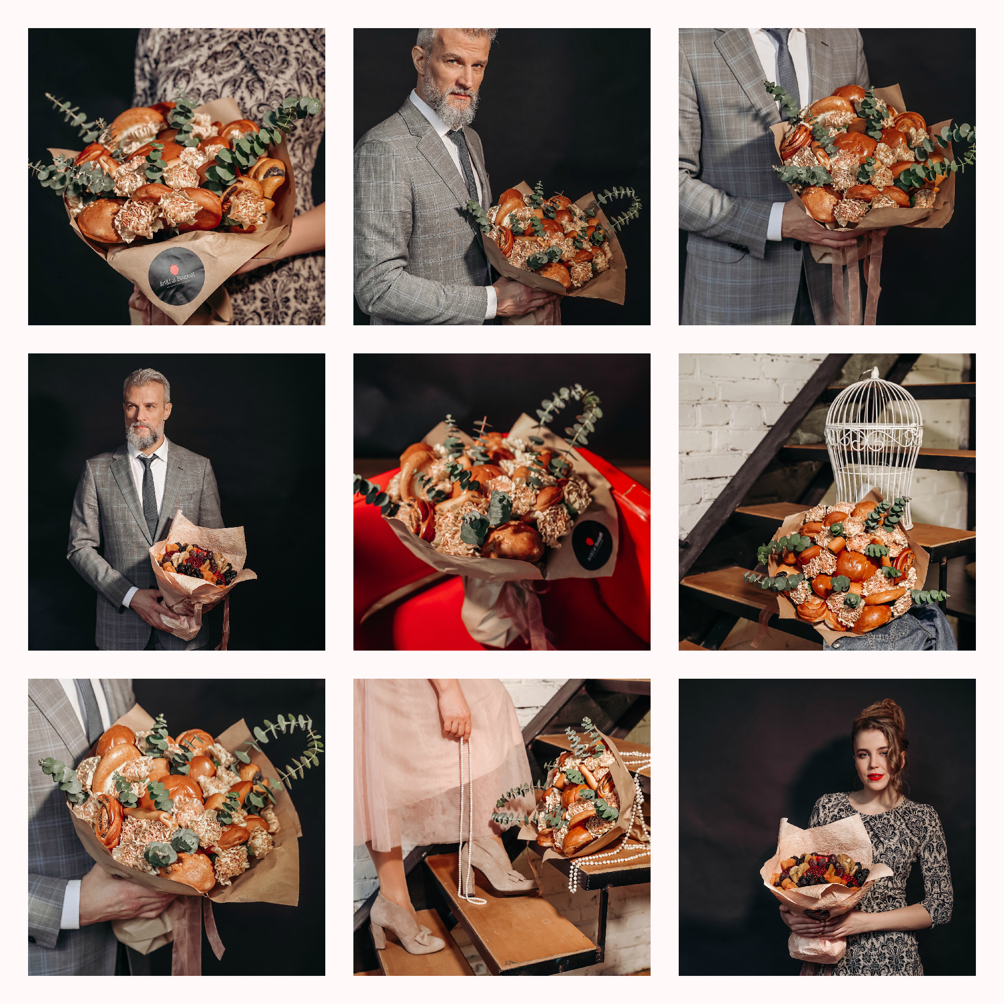 Съедобные букеты