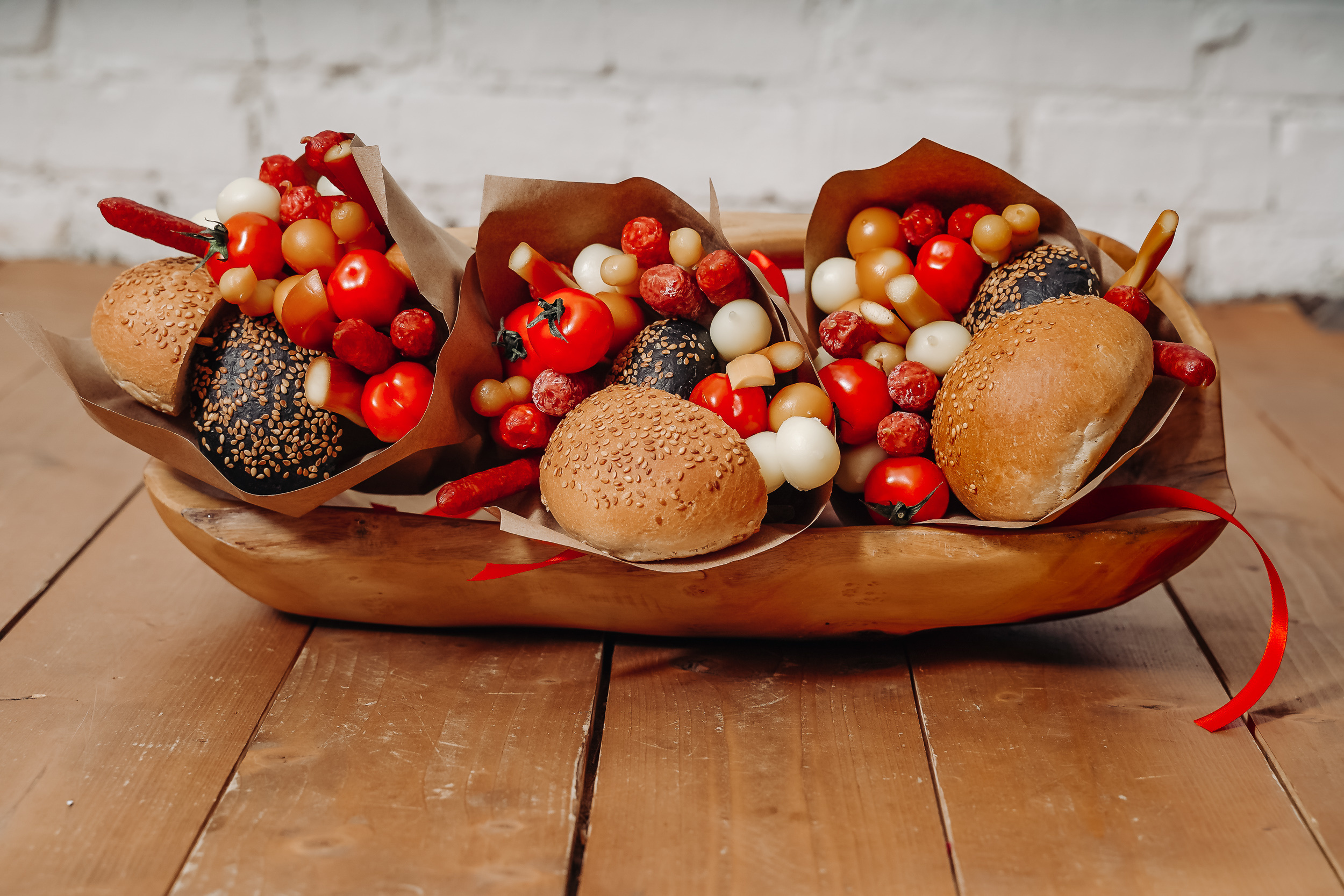 Съедобные букеты