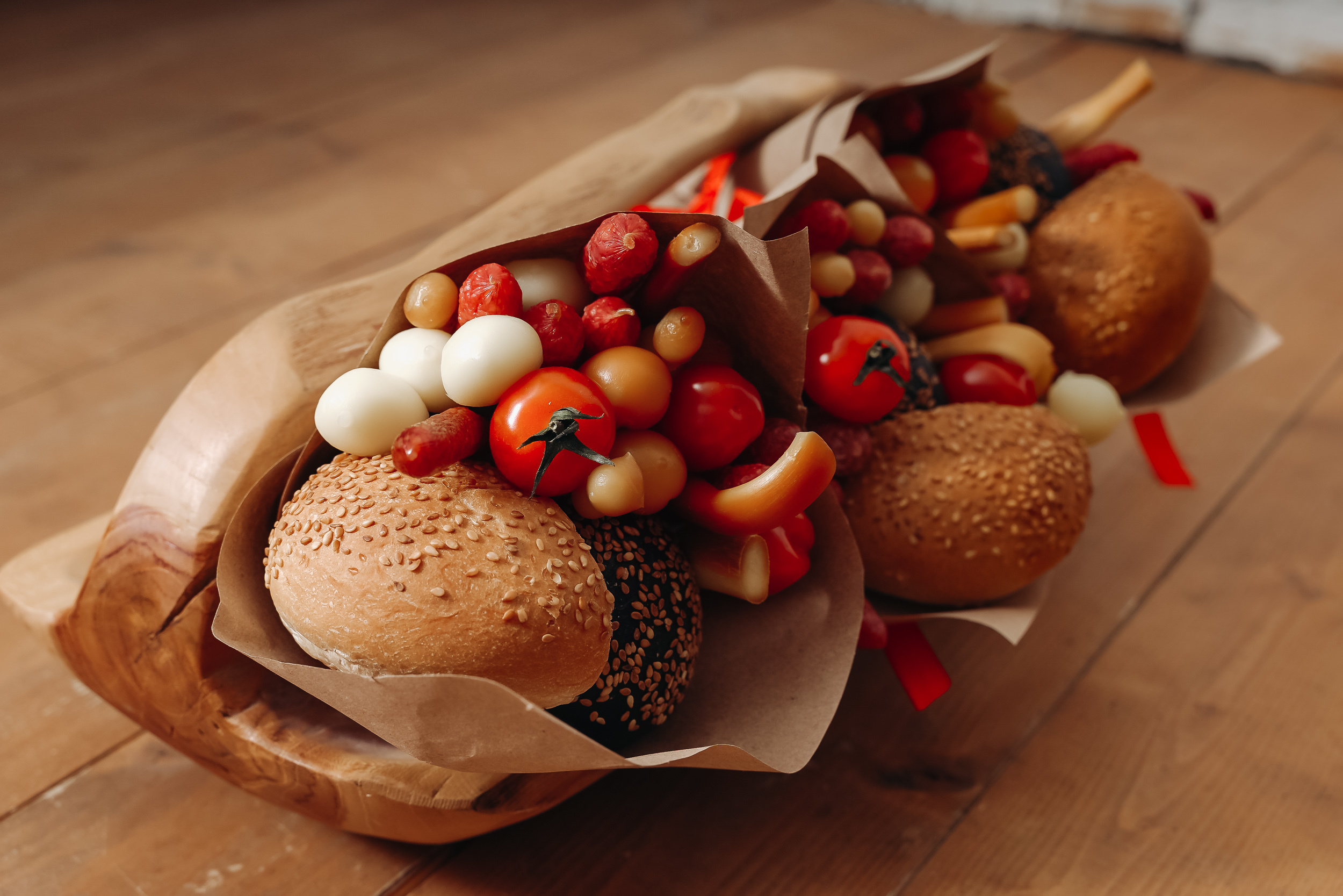 Съедобные букеты