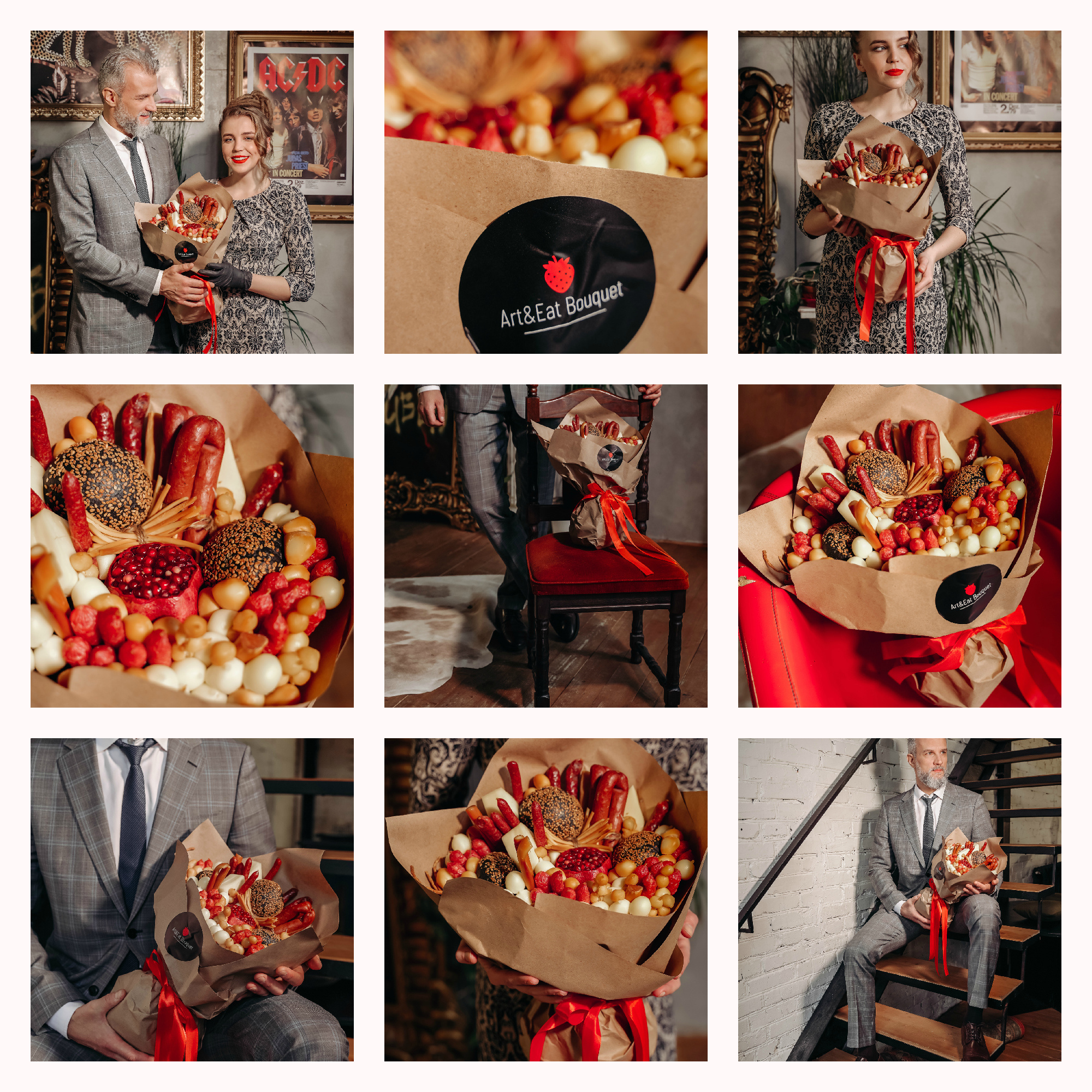 Съедобные букеты