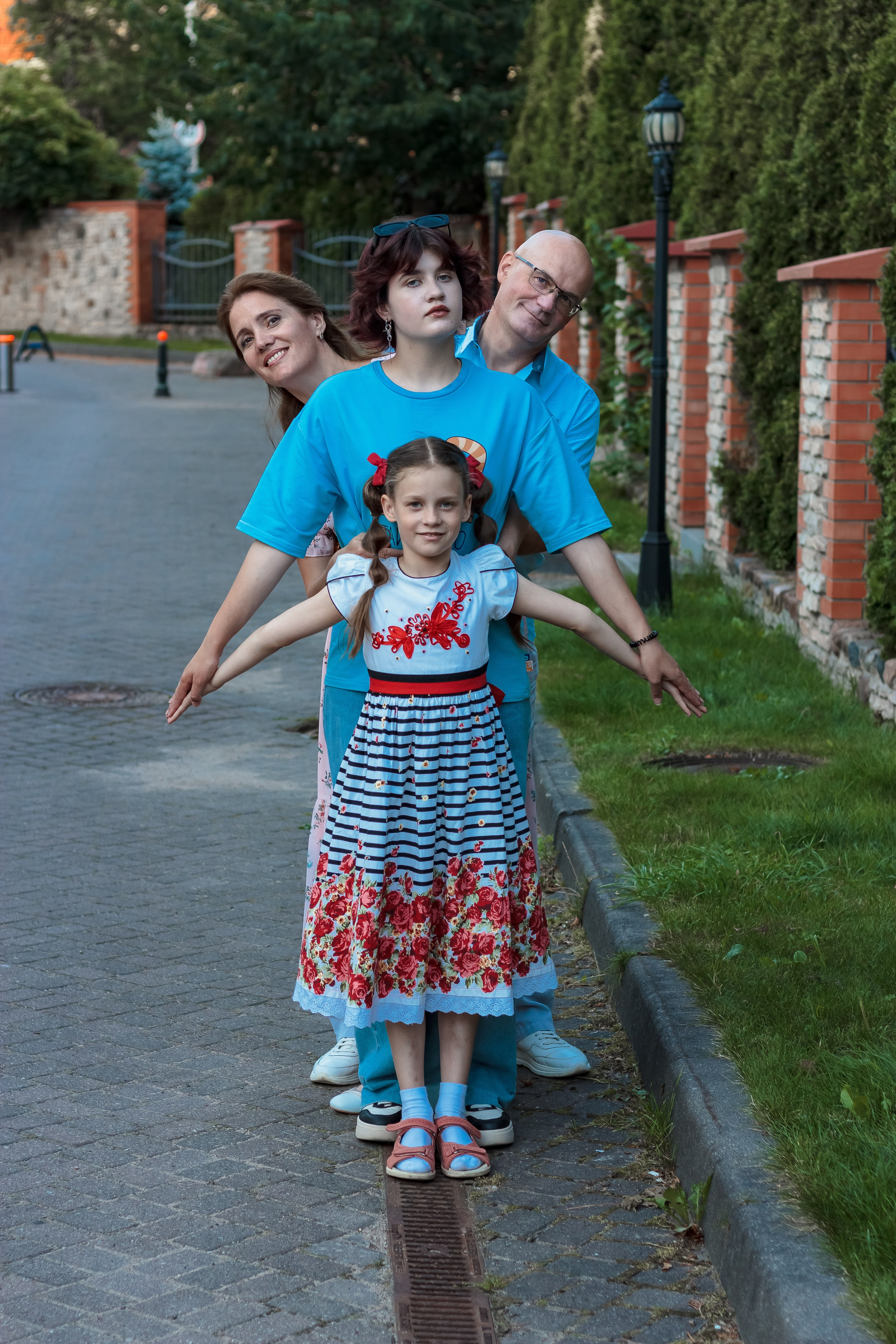 Семейная прогулка по Пскову. Фотограф Елена Зиновьева