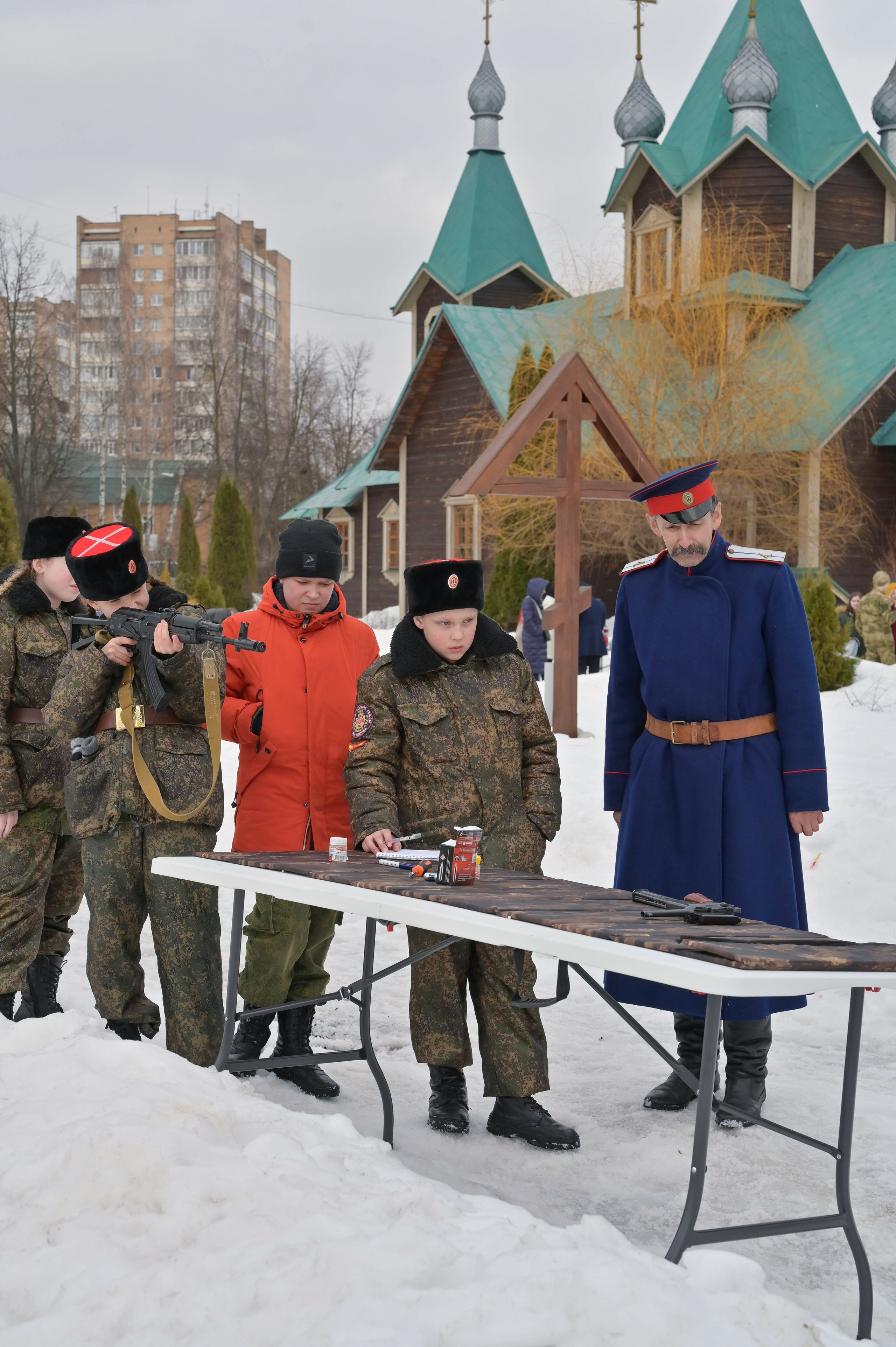 Кадетский класс. Выезд в г. Чкаловский МО. Фотограф Анна Мельникова | Москва