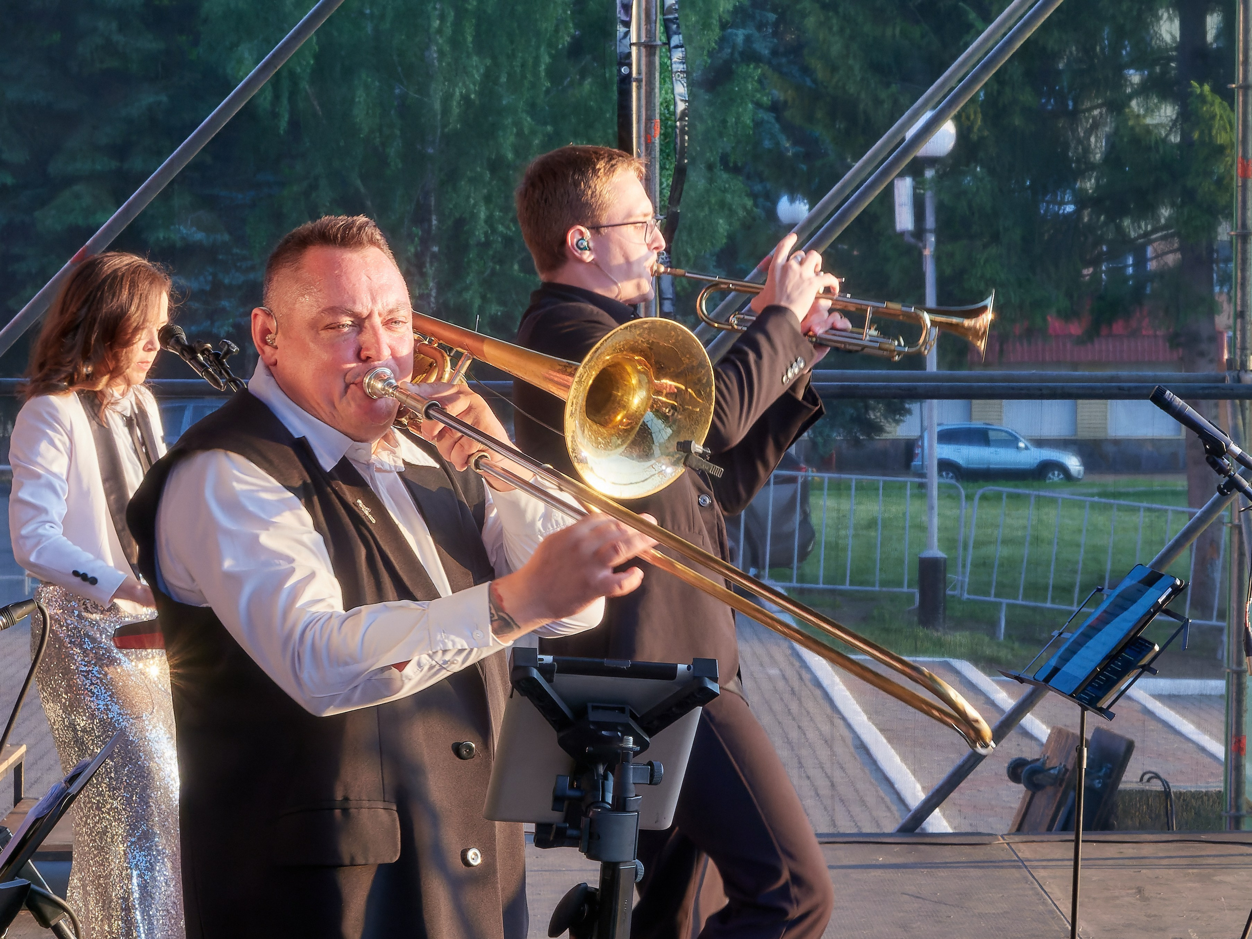 День города Айвазовский Оркестра и шоу барабанщиков. Семейный и детский фотограф в Междуреченск Олег Бамбульский