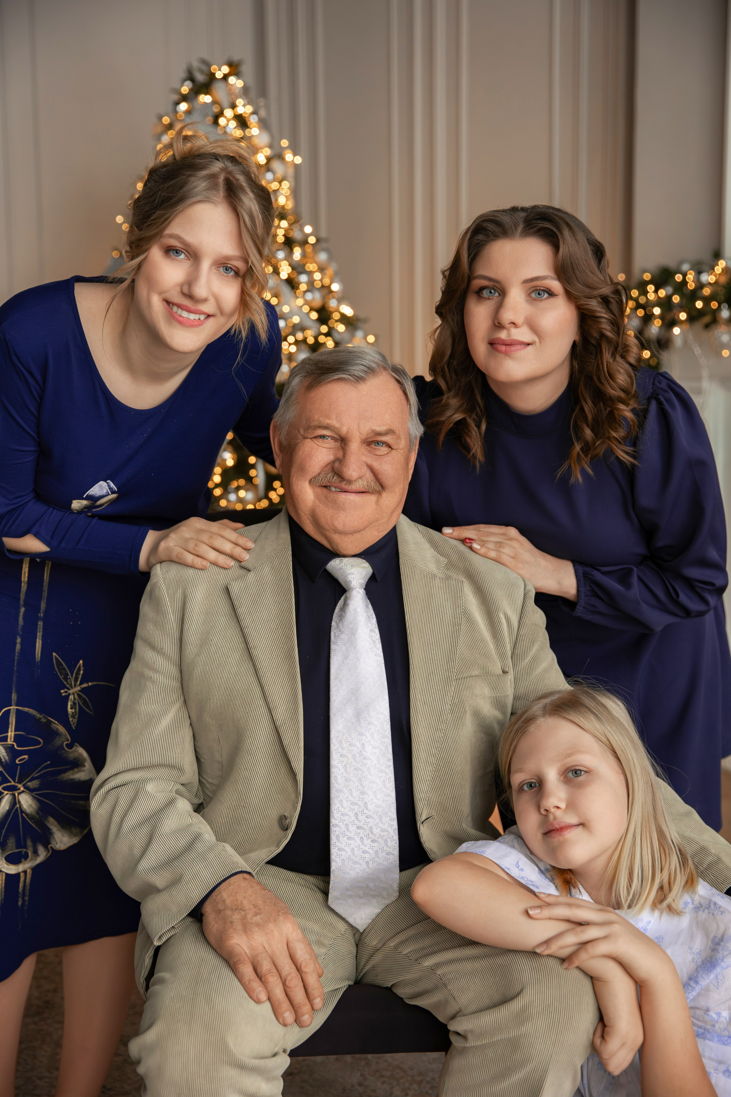 Семейный новый год. Семейный и женский фотограф в Москве Надежда Воробьева