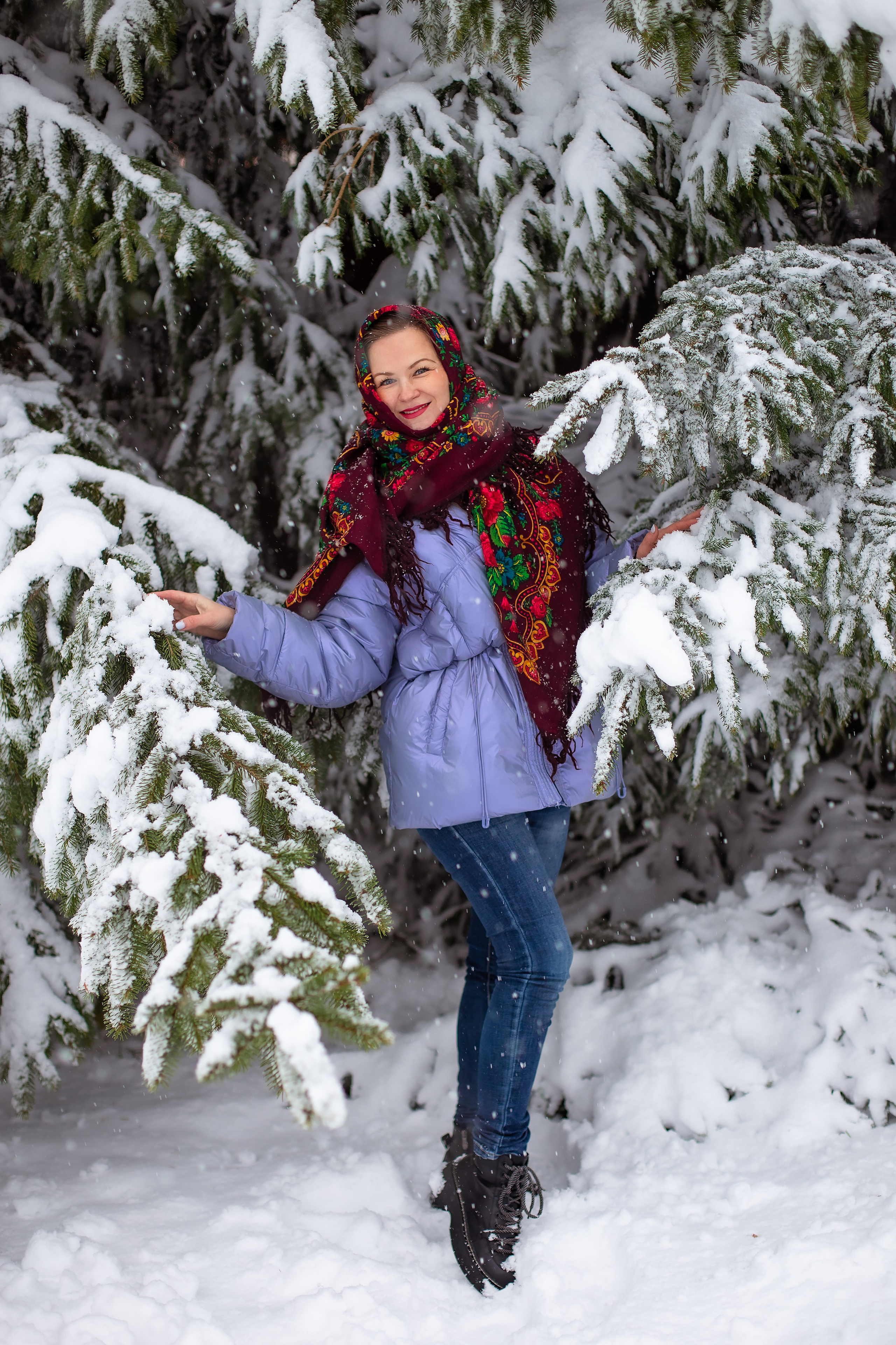 Катя и Тима. Когда выпал снег. Фотограф в Калининграде Решетникова Алина