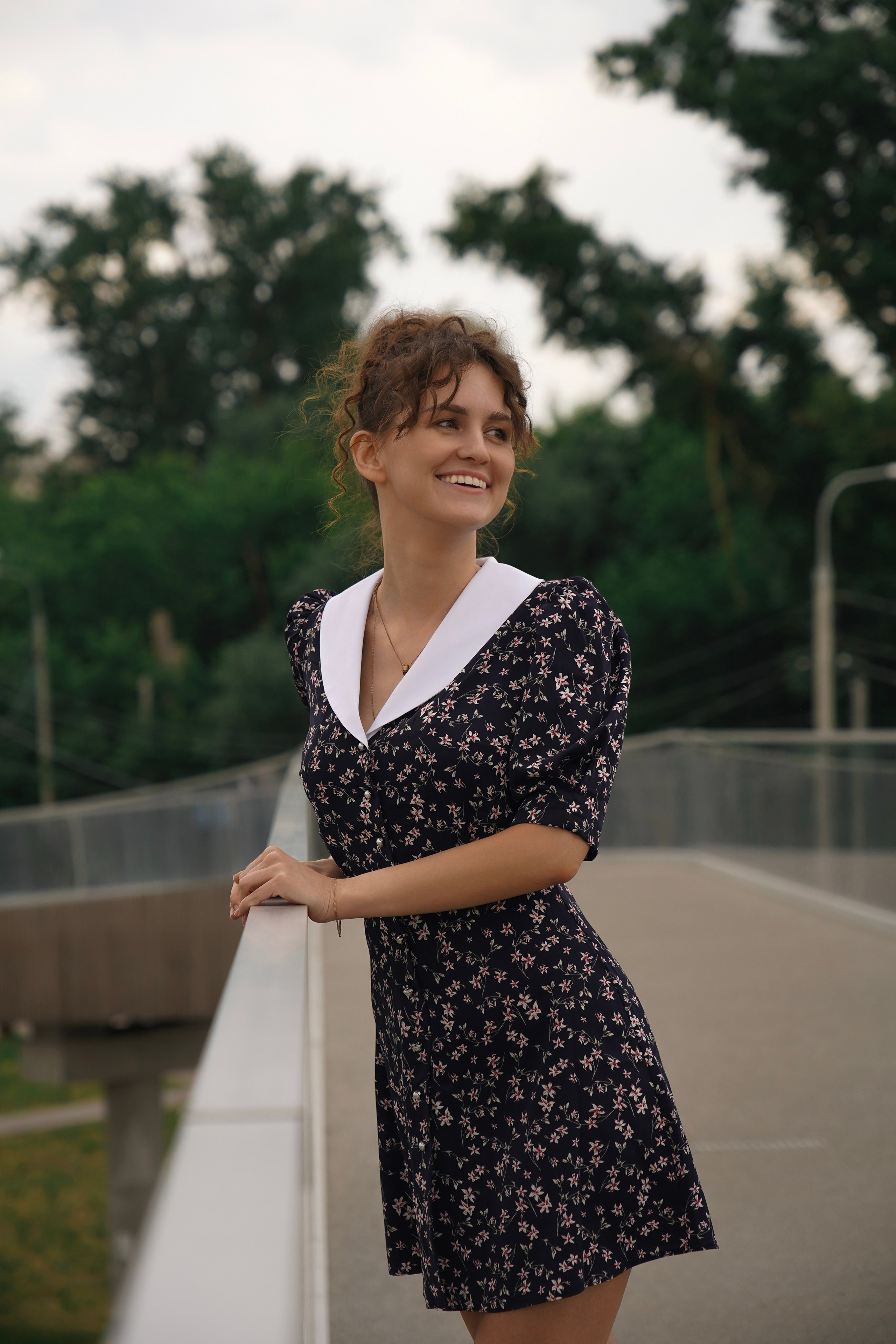 Фотосессия на мосту. Анна, фотограф Москва, Зеленоград