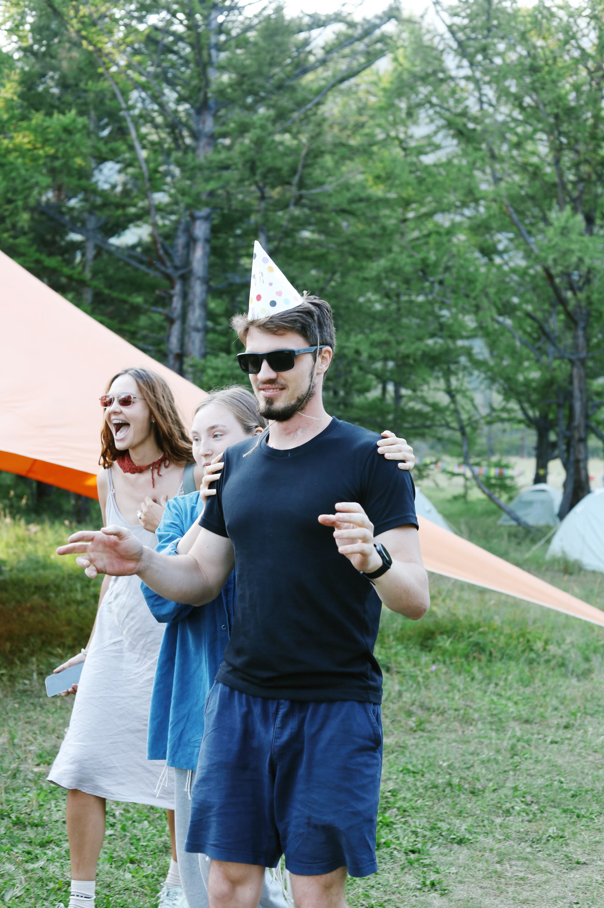 Лето 2024 / палатки. 1642 — первый лагерь для взрослых на Байкале