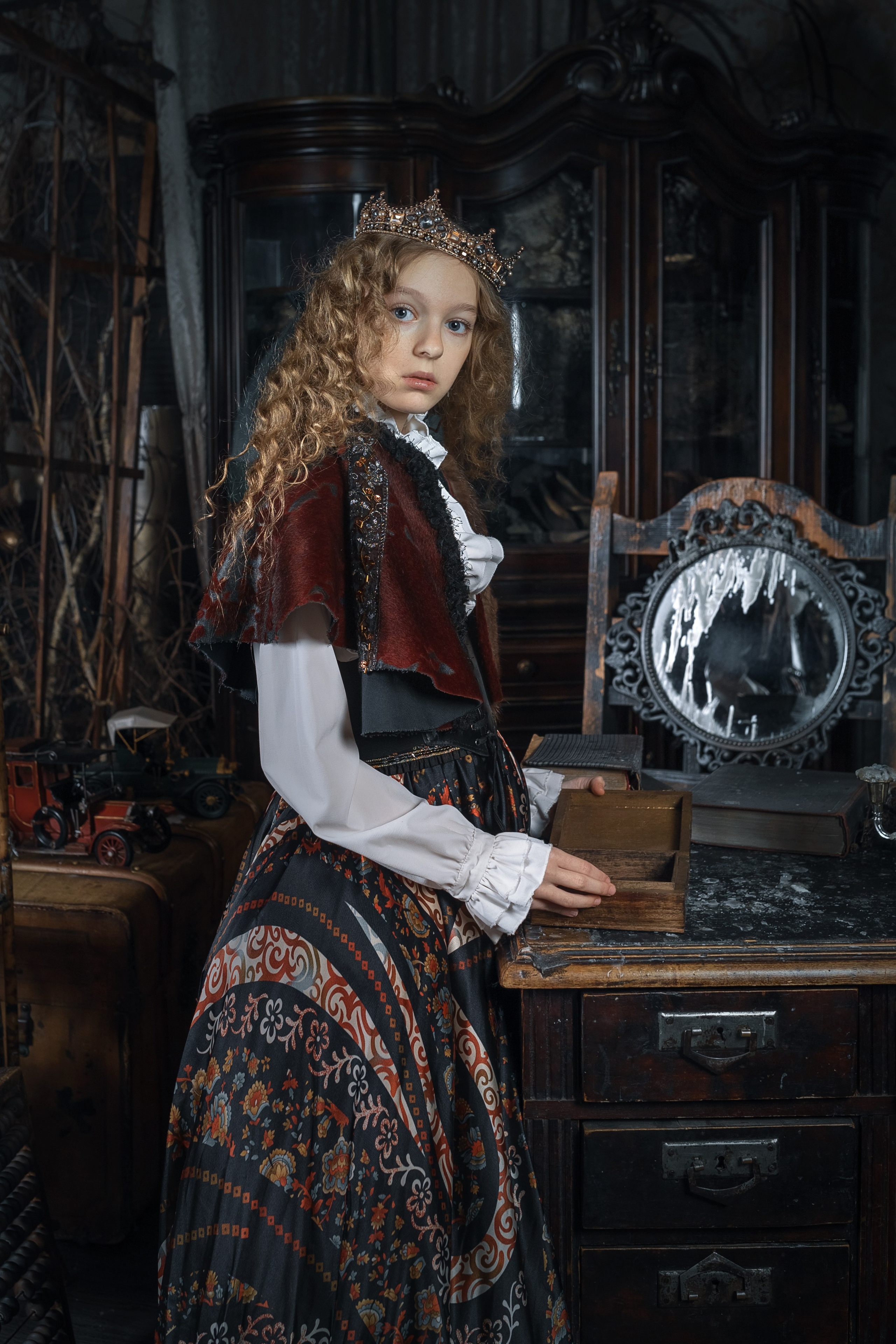 Сказочная фотосессия в студии в Москве. Актерское и модельное портфолио. Фотограф в Москве Екатерина Коломеец