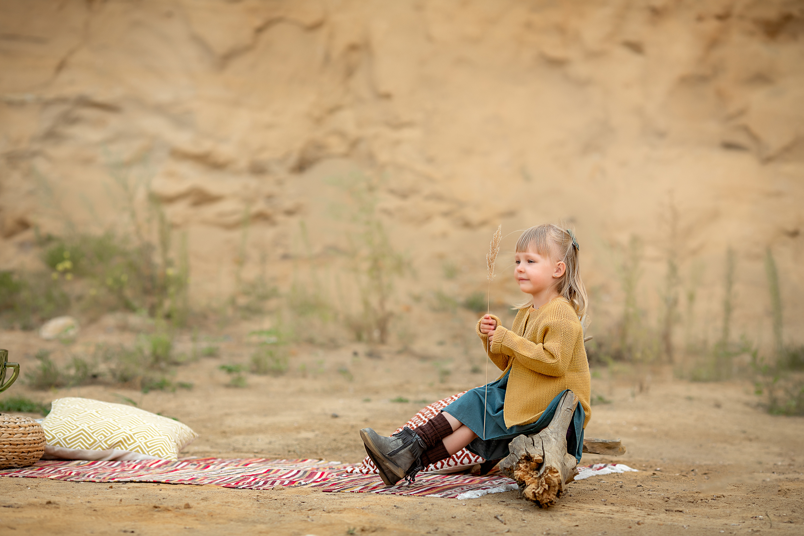 В карьере. Детский и семейный фотограф в Красноярске Елена Коровкина