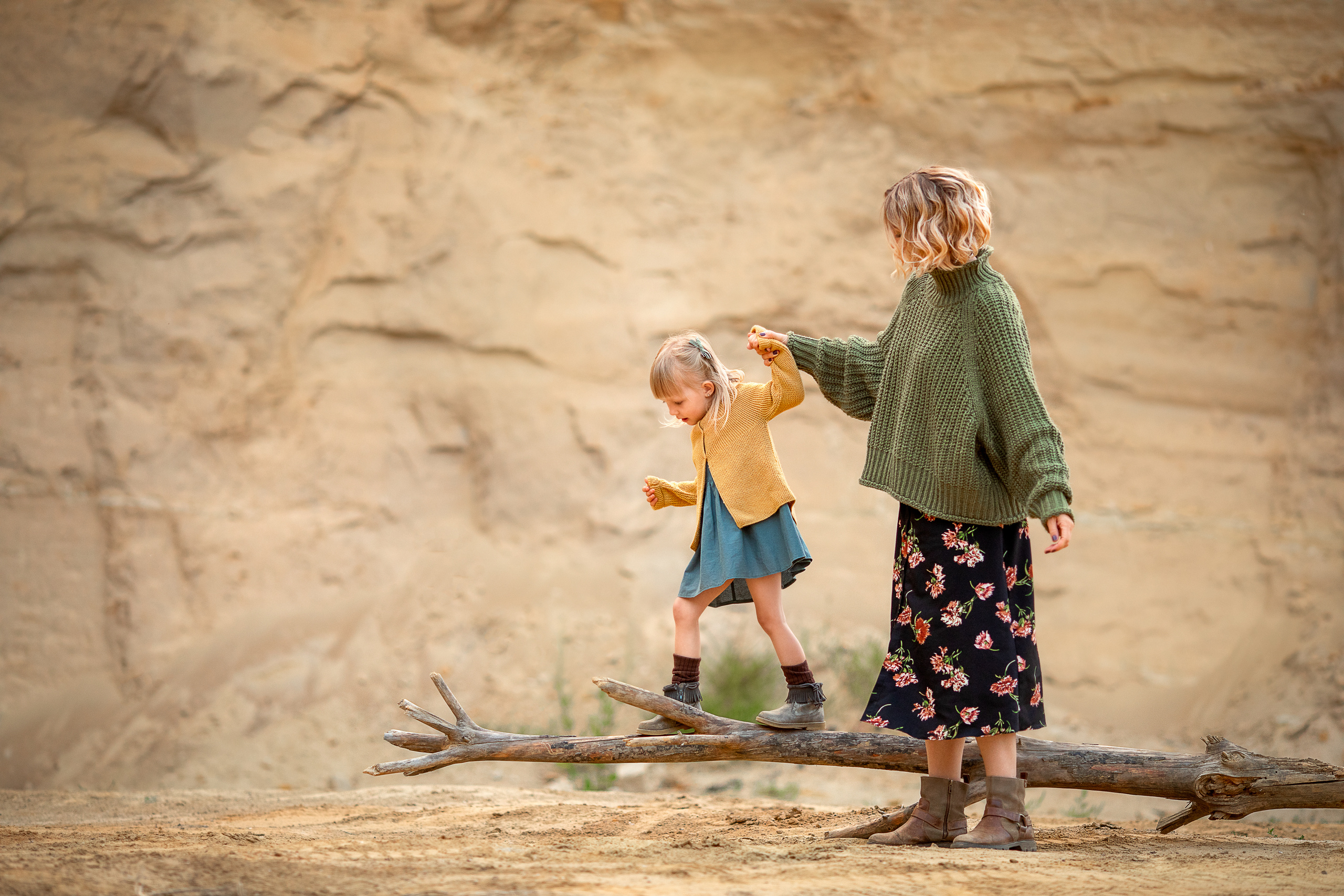 В карьере. Детский и семейный фотограф в Красноярске Елена Коровкина