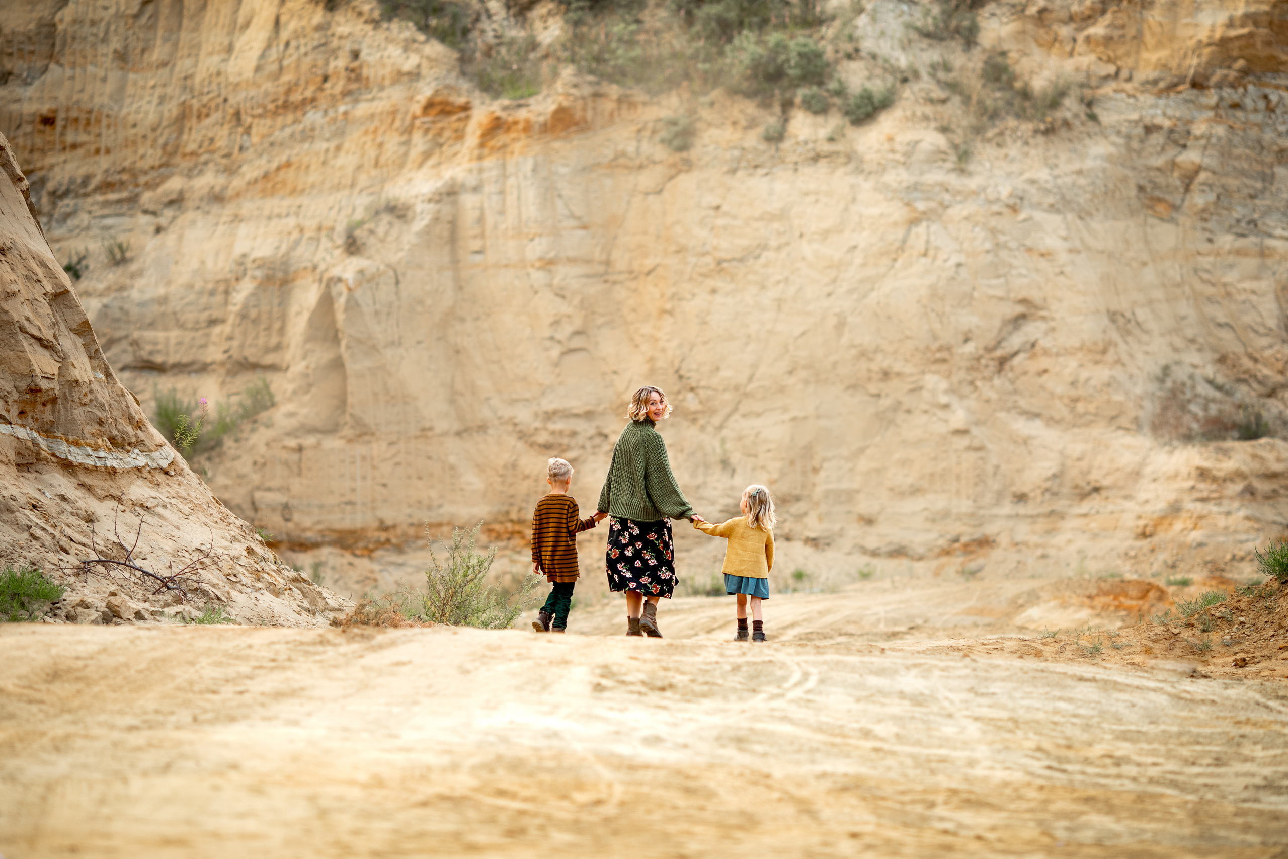В карьере. Детский и семейный фотограф в Красноярске Елена Коровкина