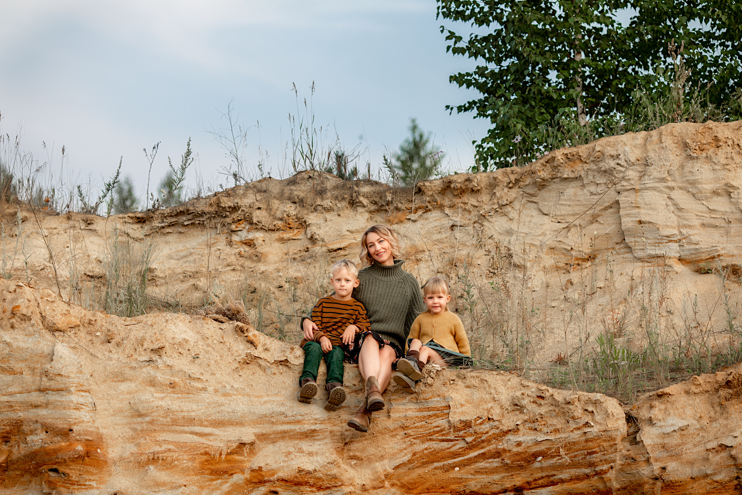 В карьере. Детский и семейный фотограф в Красноярске Елена Коровкина