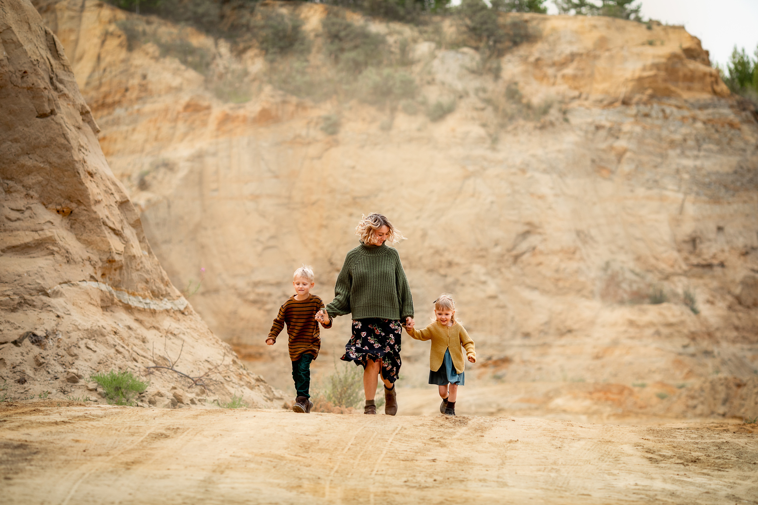 В карьере. Детский и семейный фотограф в Красноярске Елена Коровкина