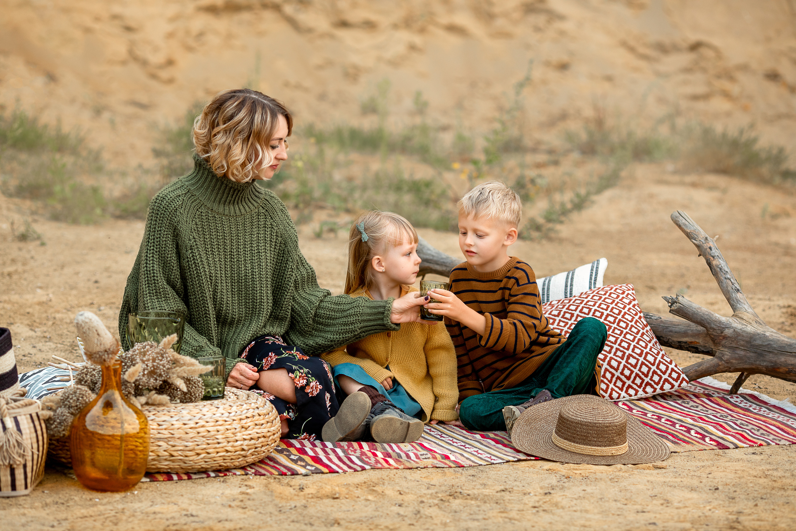 В карьере. Детский и семейный фотограф в Красноярске Елена Коровкина