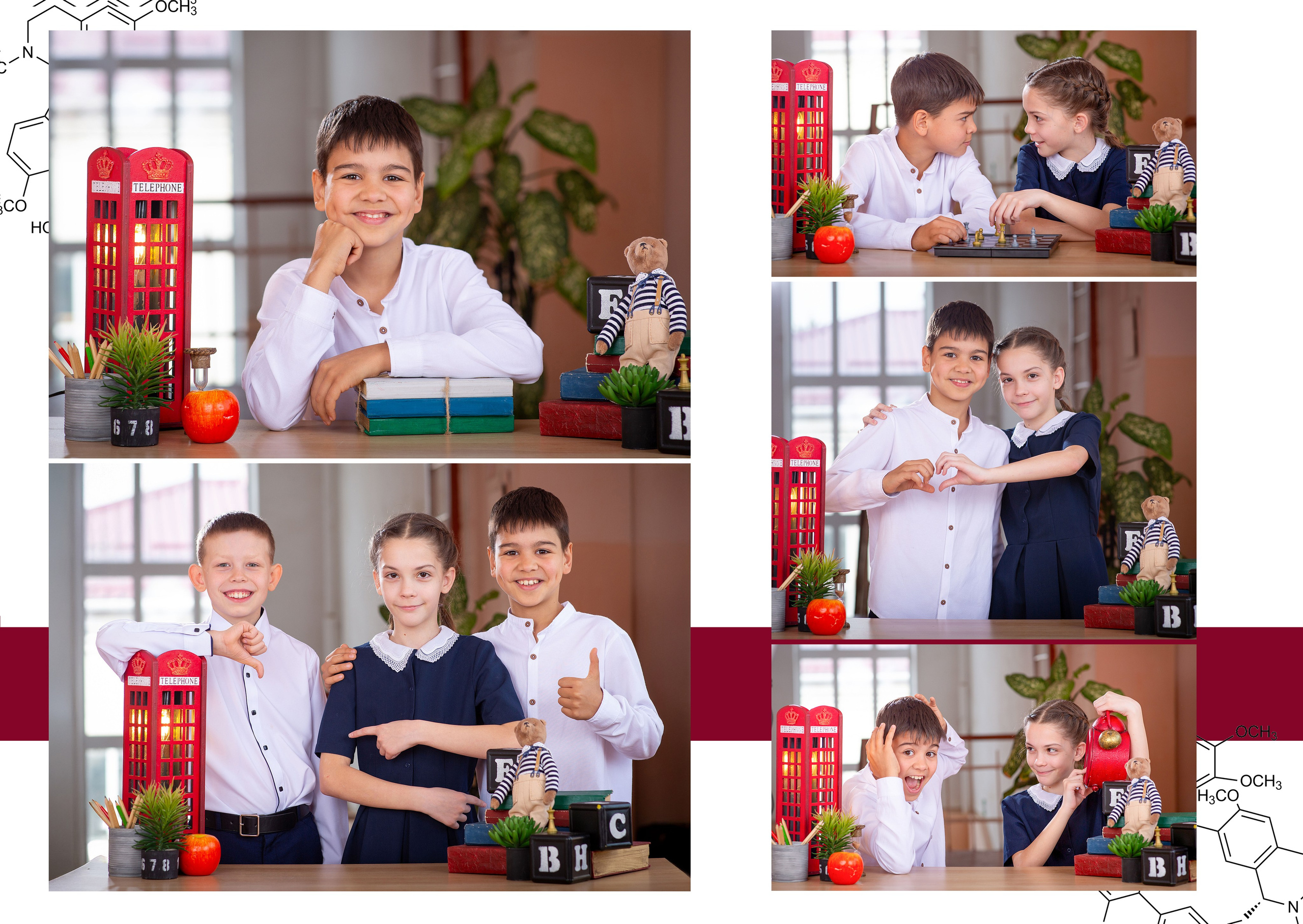 Начальная школа. Школьные фотоальбомы, фотосессии, шаблоны фотокниг, школьный фотограф