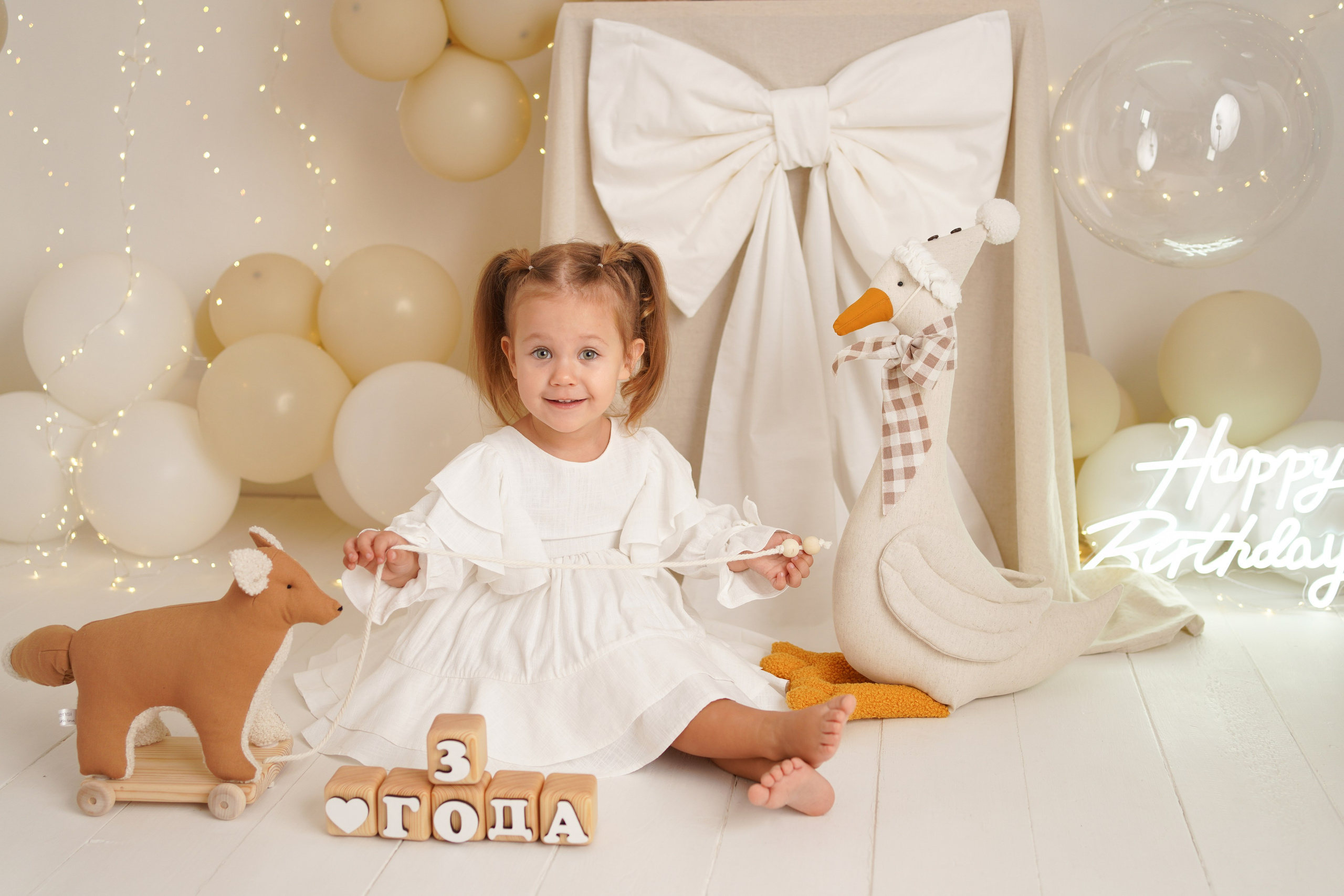 Детская фотосессия Первый год для девочек. Детский фотограф и фотограф новорожденных в Калининград Оксана Иваний