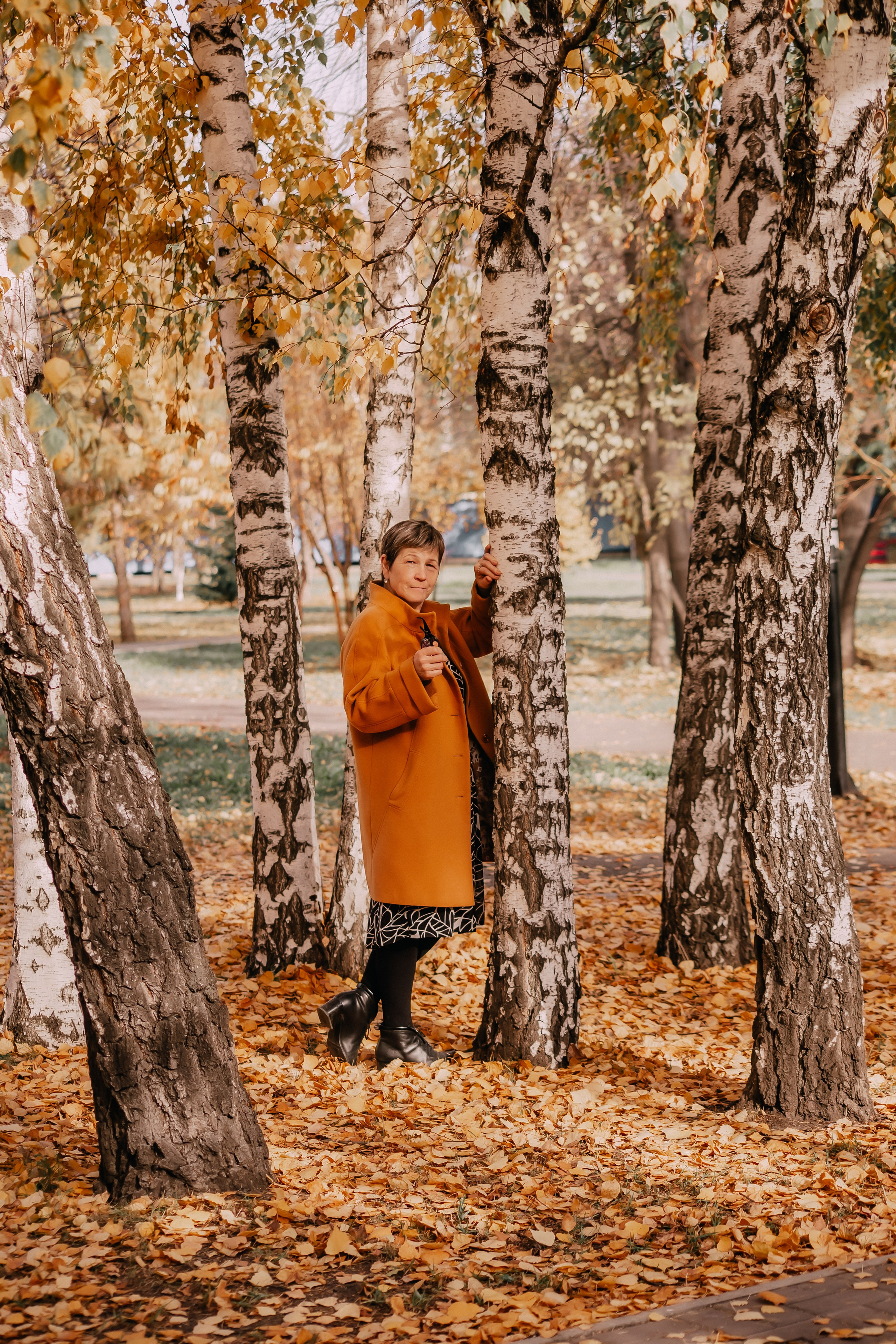 Ирина. Прогулка в осеннем парке. Фотограф Регина Крикунова г. Красноярск