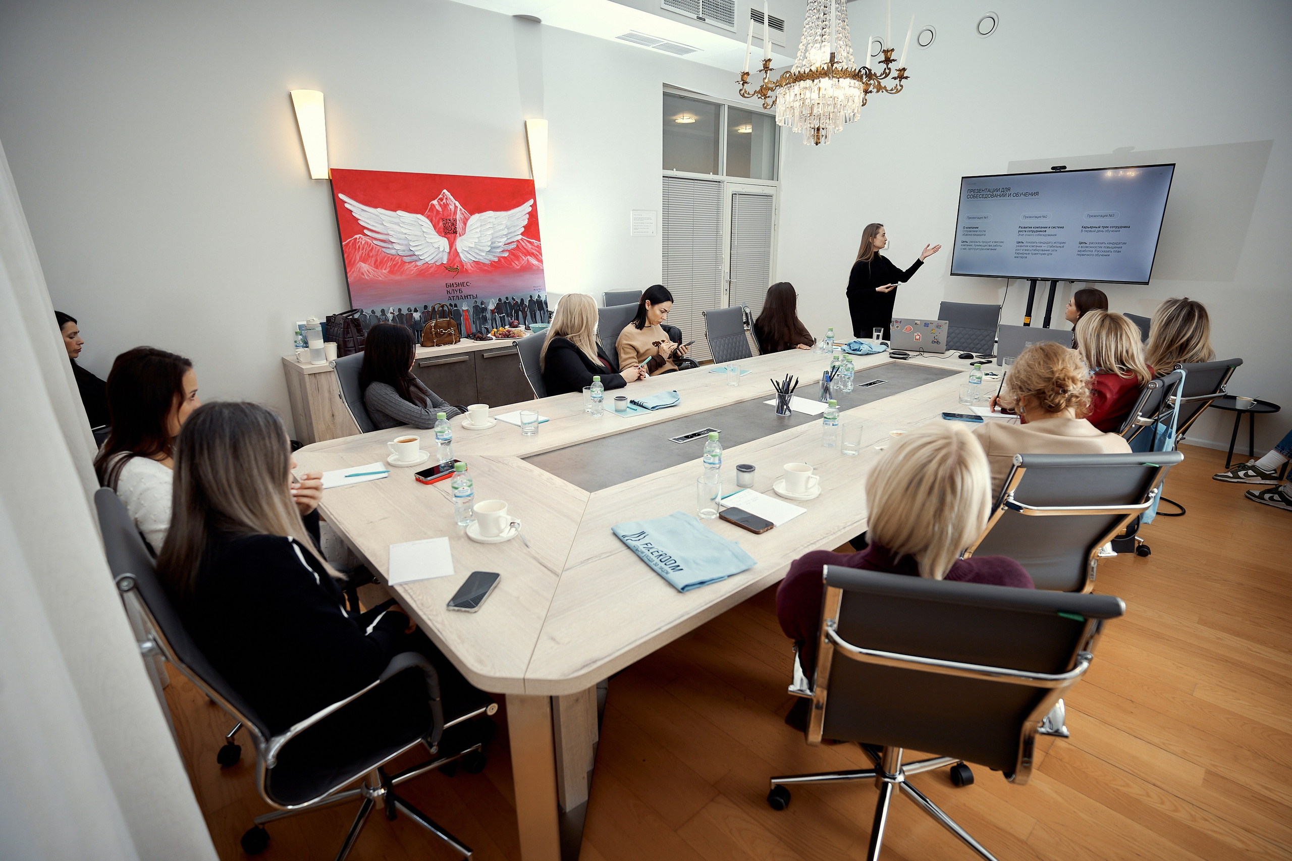 Бизнес встречи. Репортажный фотограф СПБ Владимир Шишов