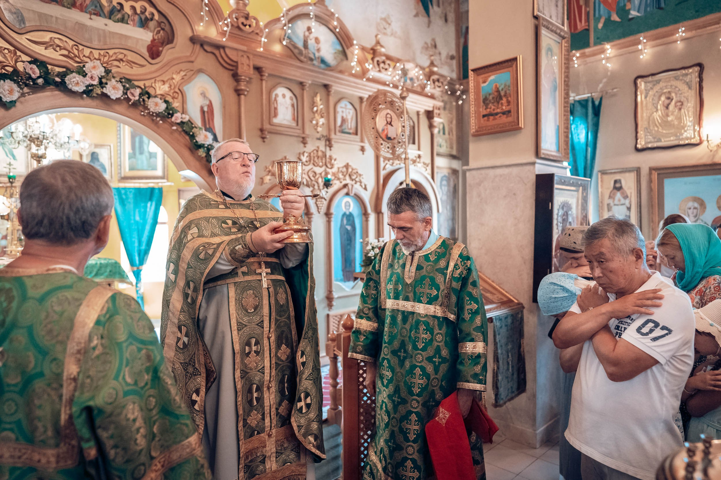 Престольный праздник храма Прп.Сергия Радонежского с. Орлиное. Церковный фотограф Севастополь