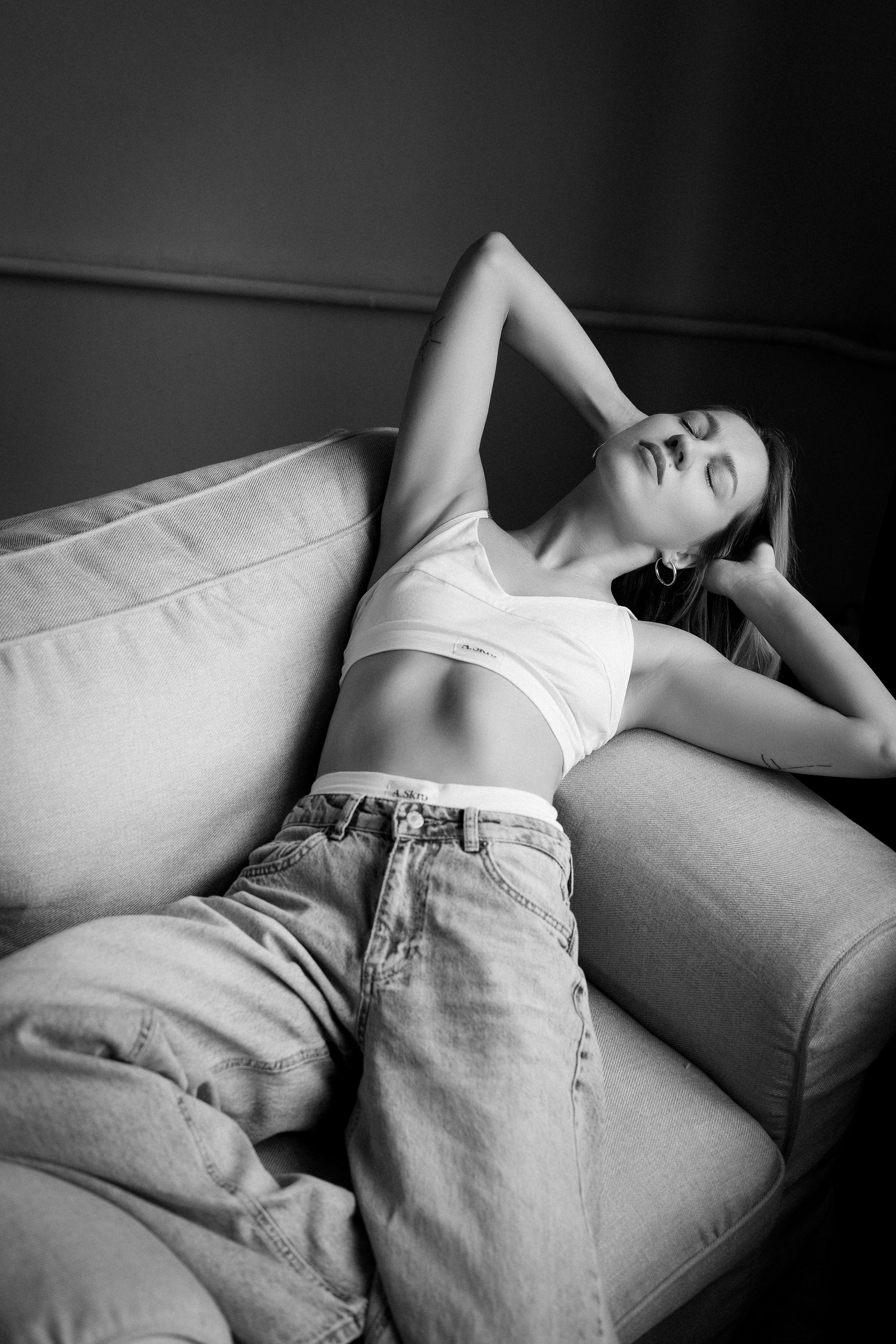 Женский портрет в студии. Фотограф Минск