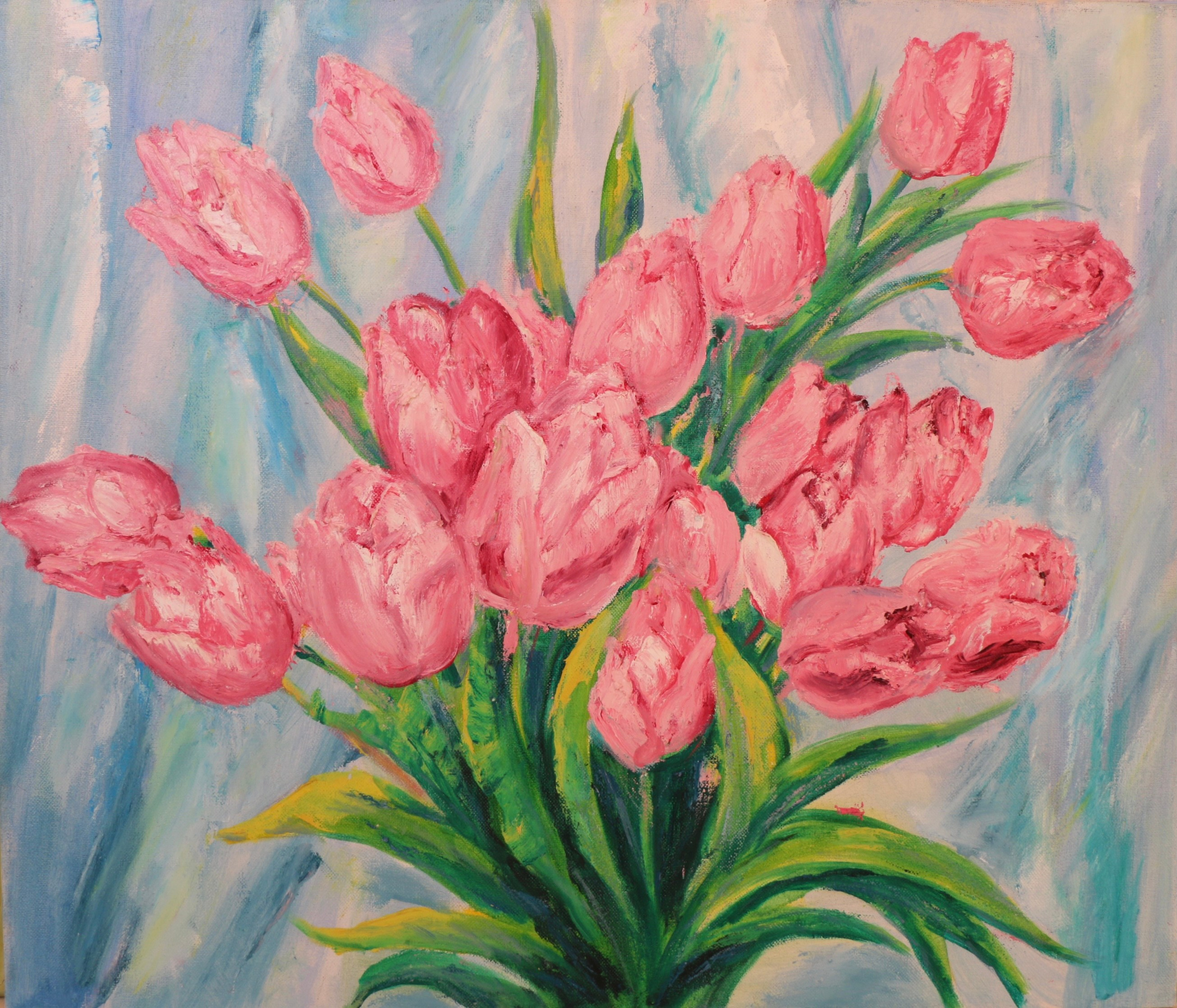 Цветы. Продажа картин маслом на холсте в г. Ялта